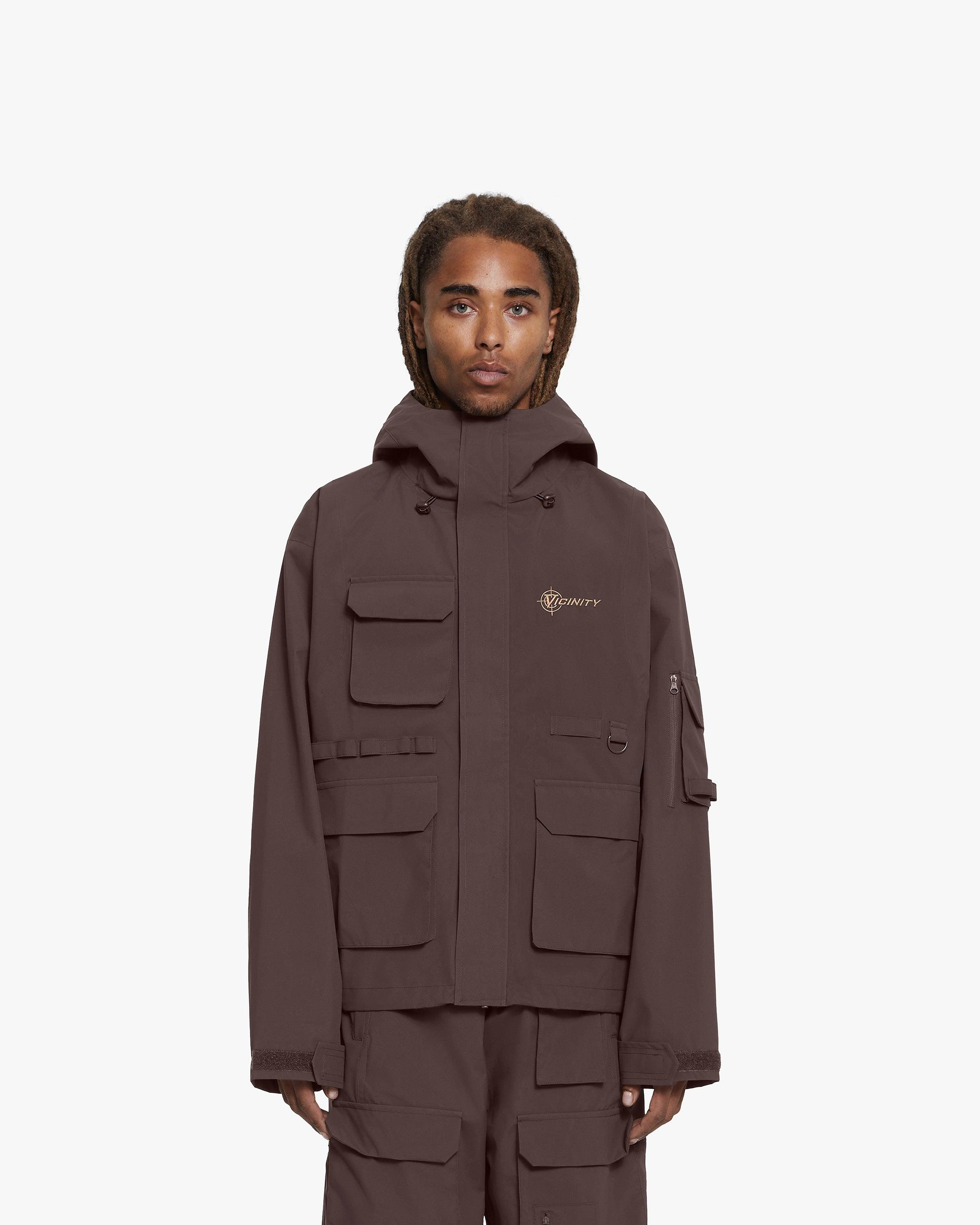 WINDBREAKER BROWN
