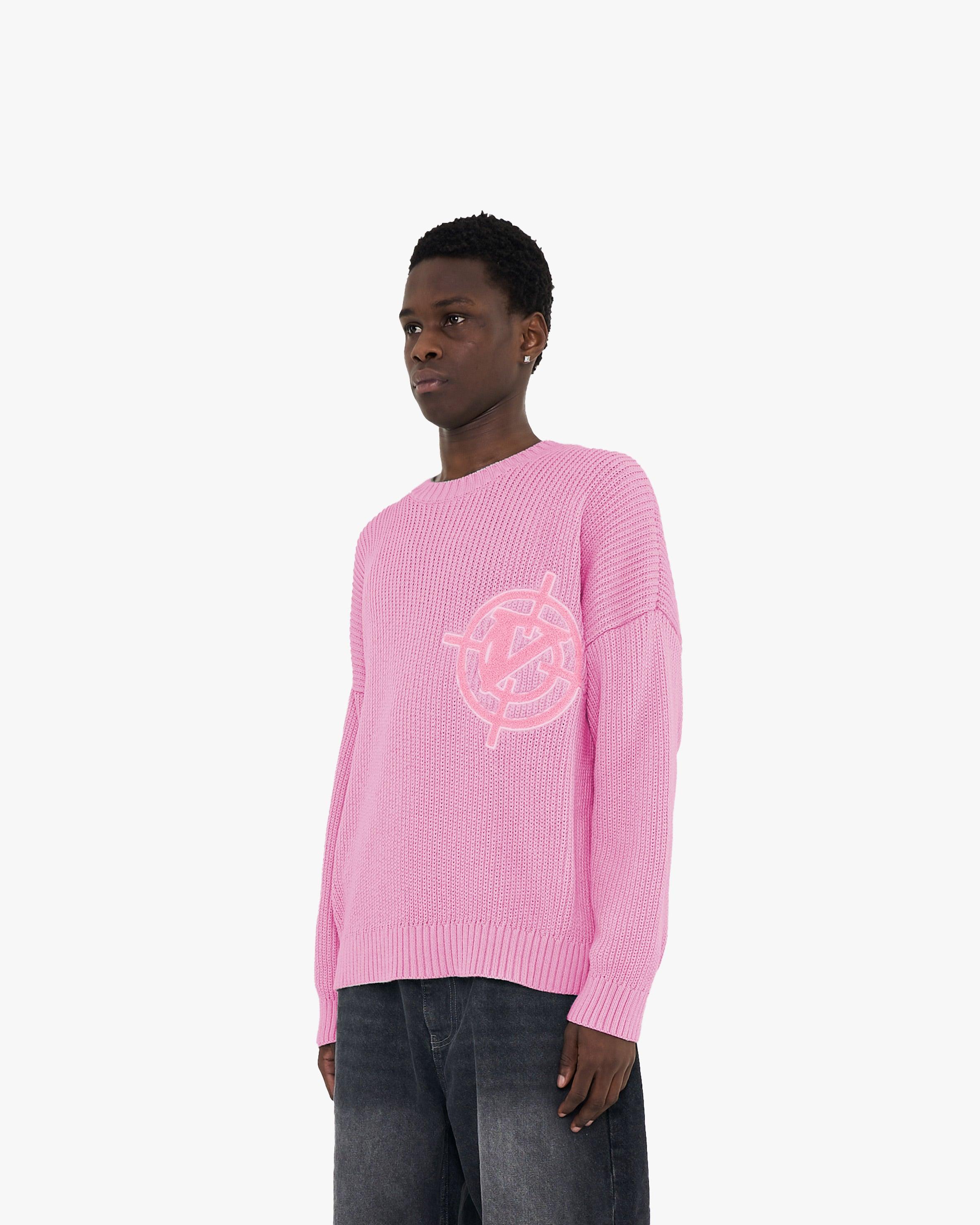 V-LOGO KNITWEAR WILD ROSE