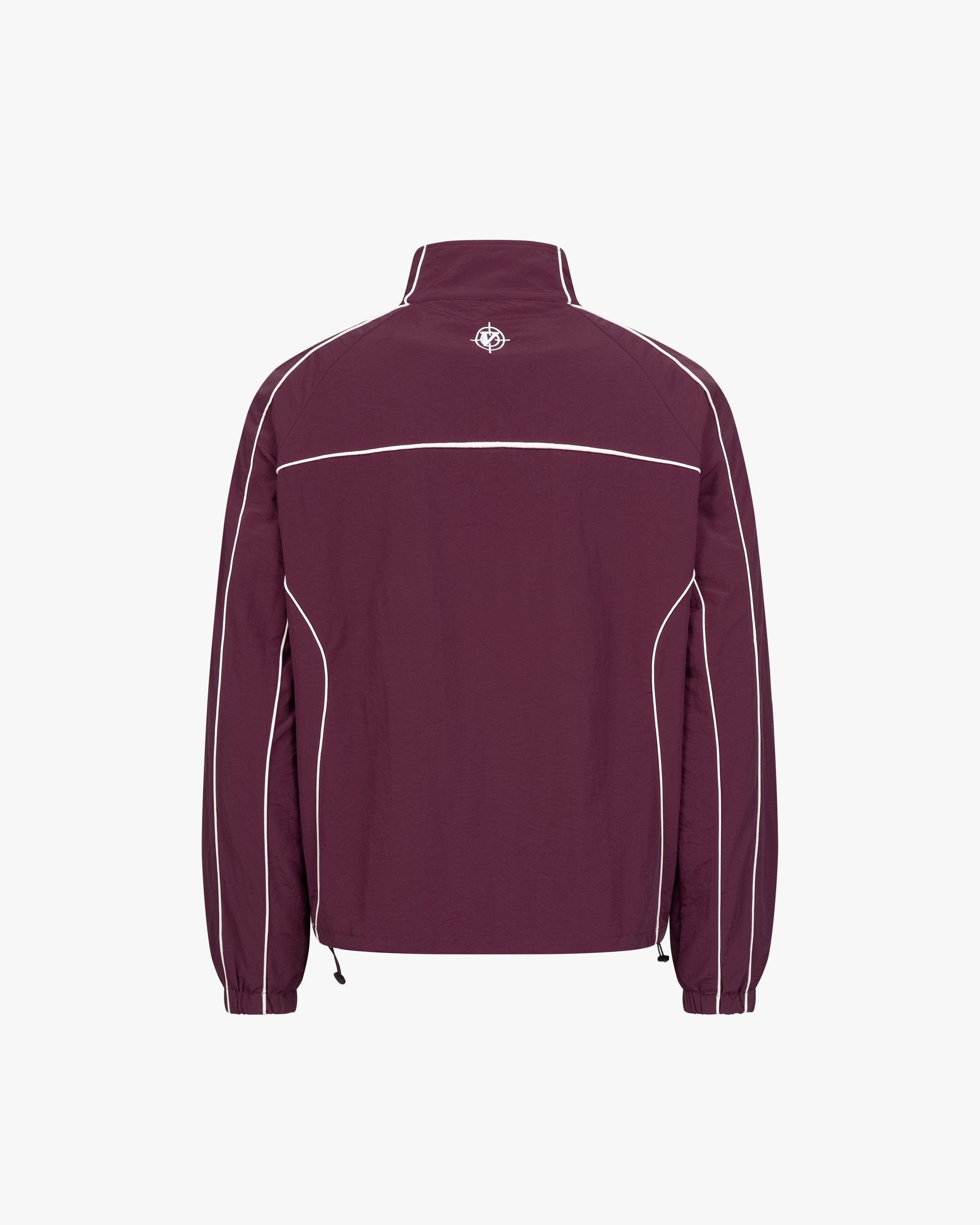 TRACK JACKET BURGUNDY