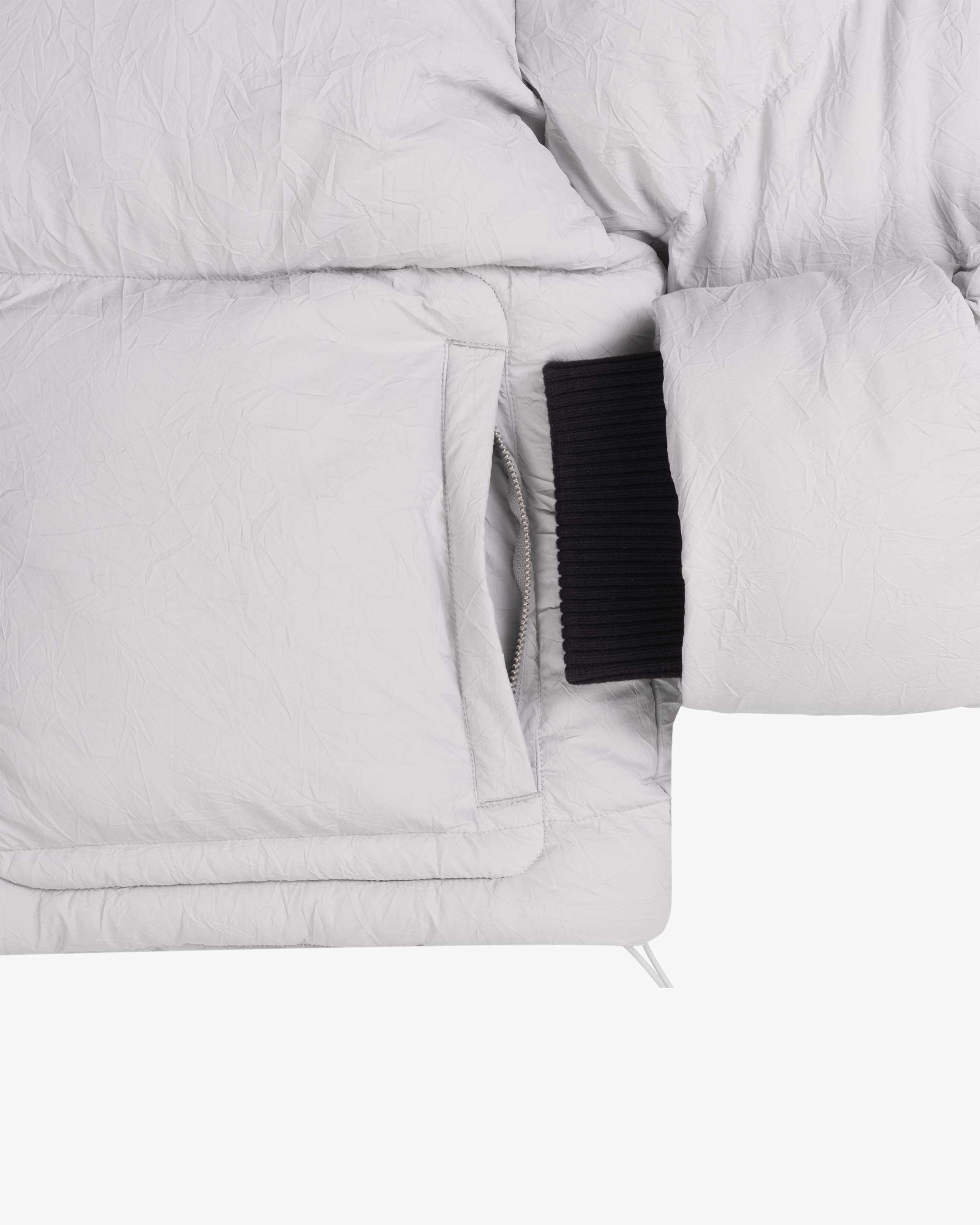 PUFFER JACKET LIGHT GREY