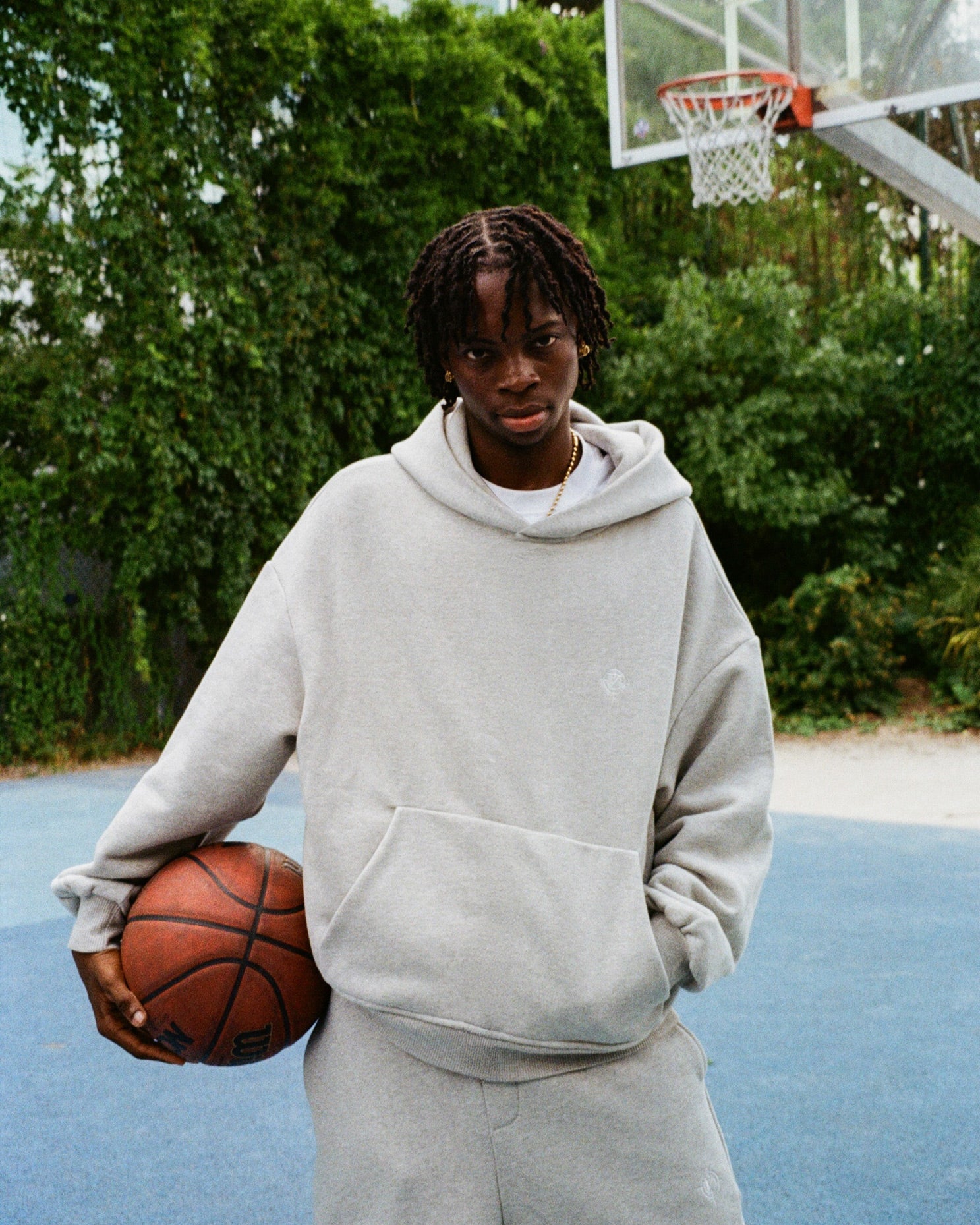 SOFTS HOODIE GREY MELANGE