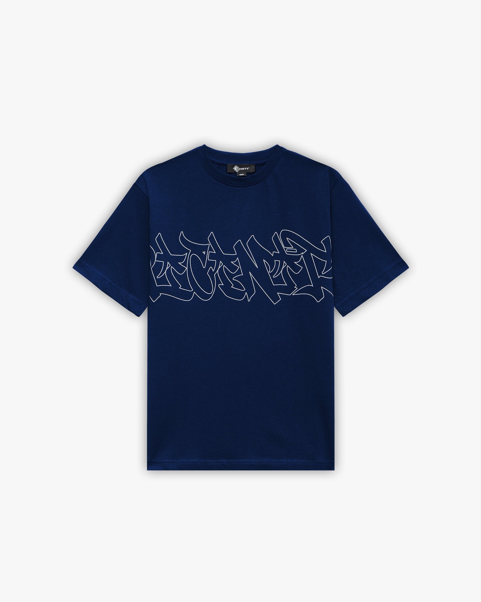 GRAFFITI TEE BLUE