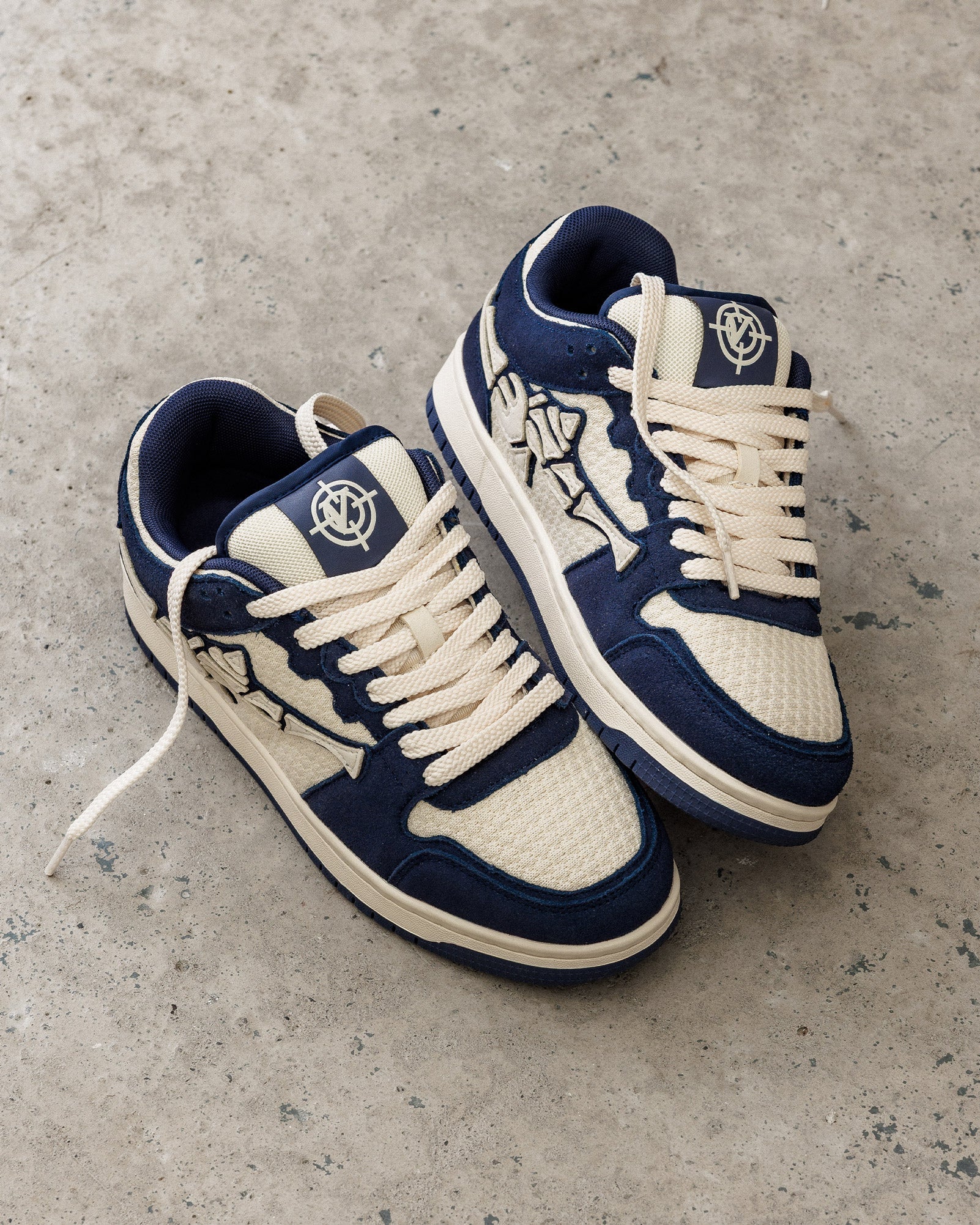 AKIMBO LOWS "ROMBO DARK BLUE"