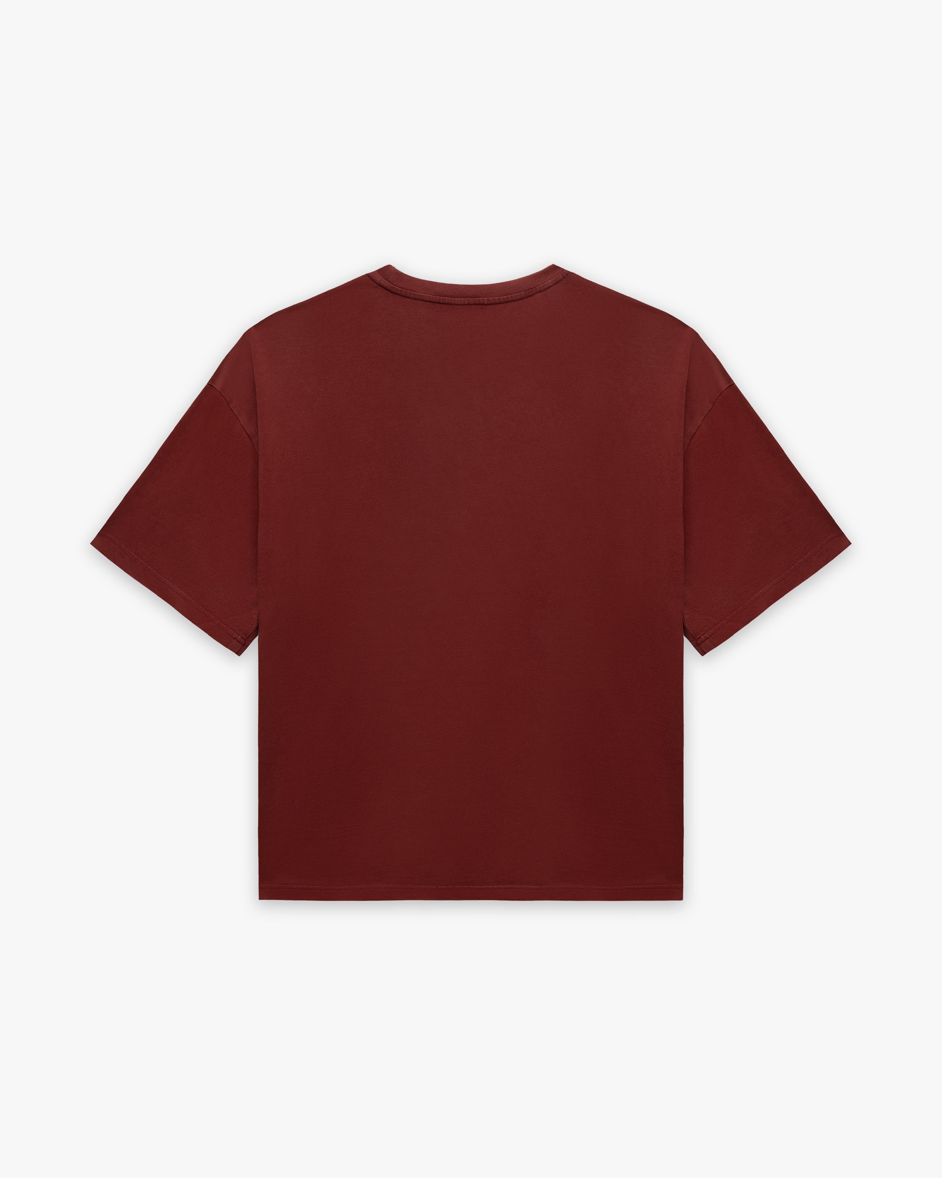 PASSPORT TEE WASHED RED