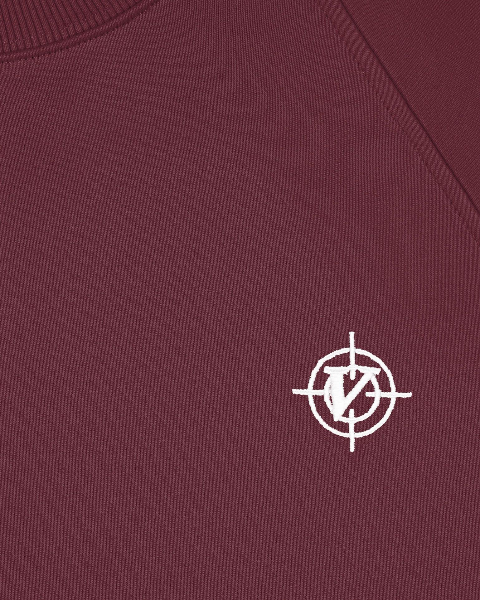 INSIDE OUT HOODIE WINE RED