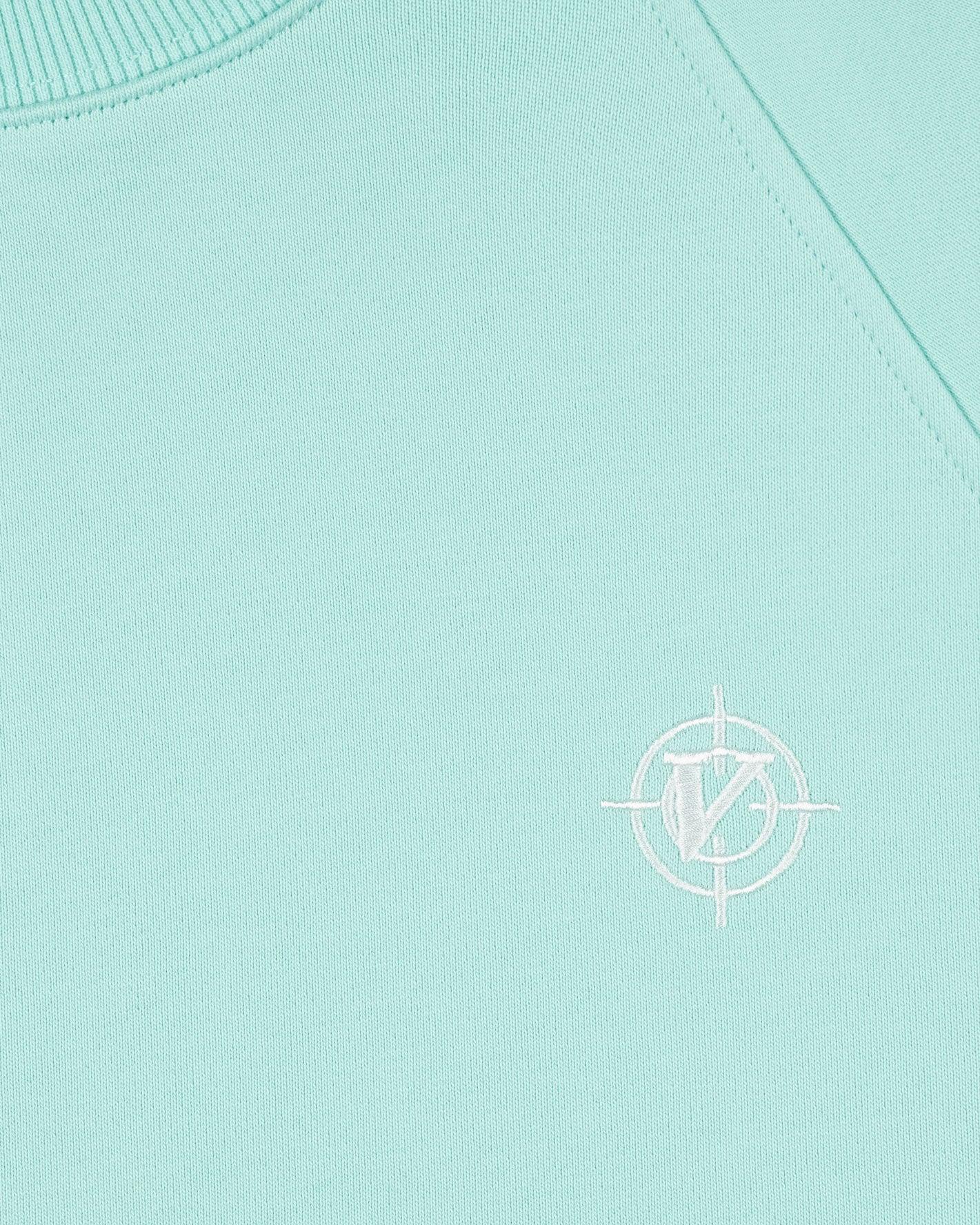 INSIDE OUT HOODIE TURQUOISE