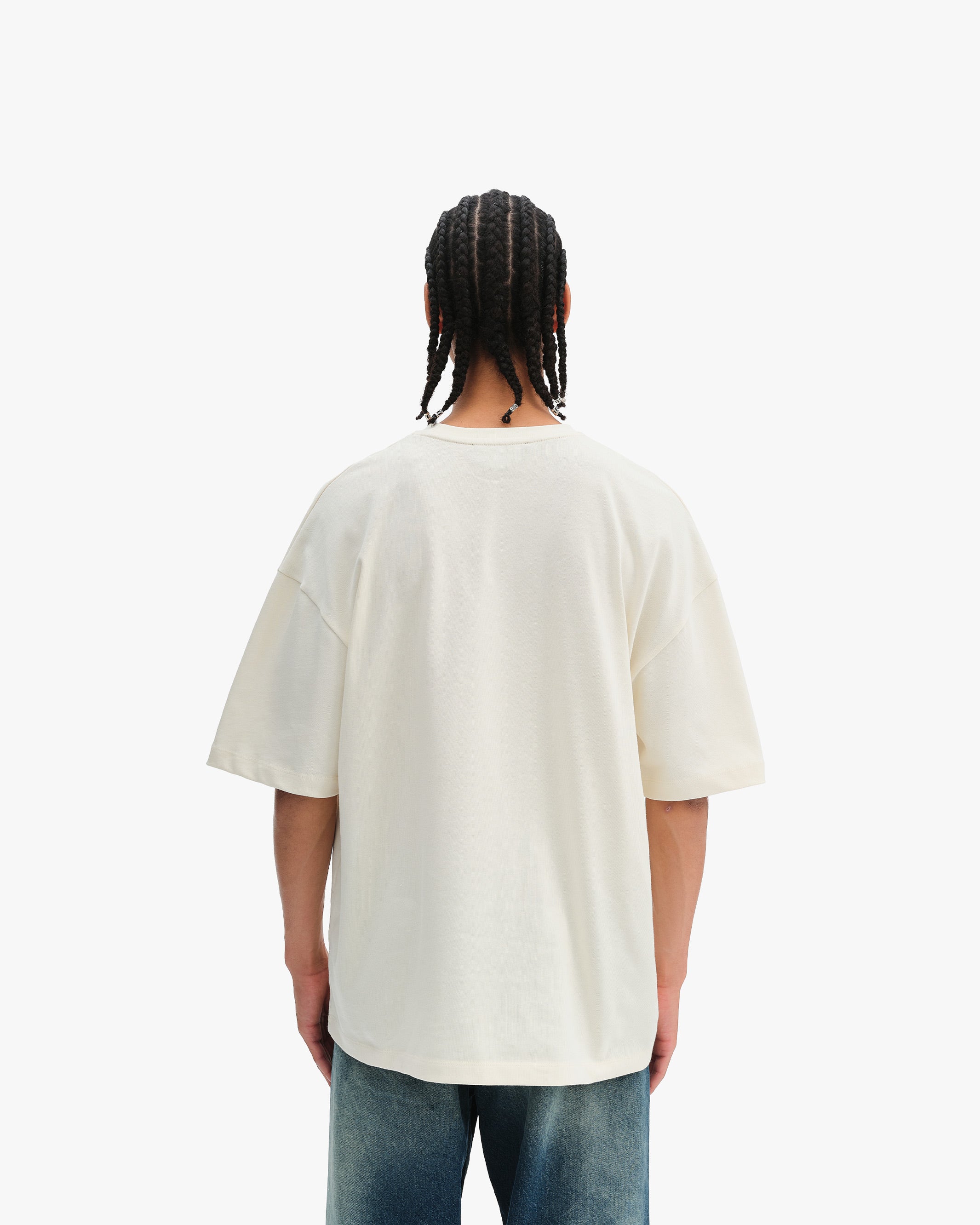 EAGLE TATTOO TEE BEIGE