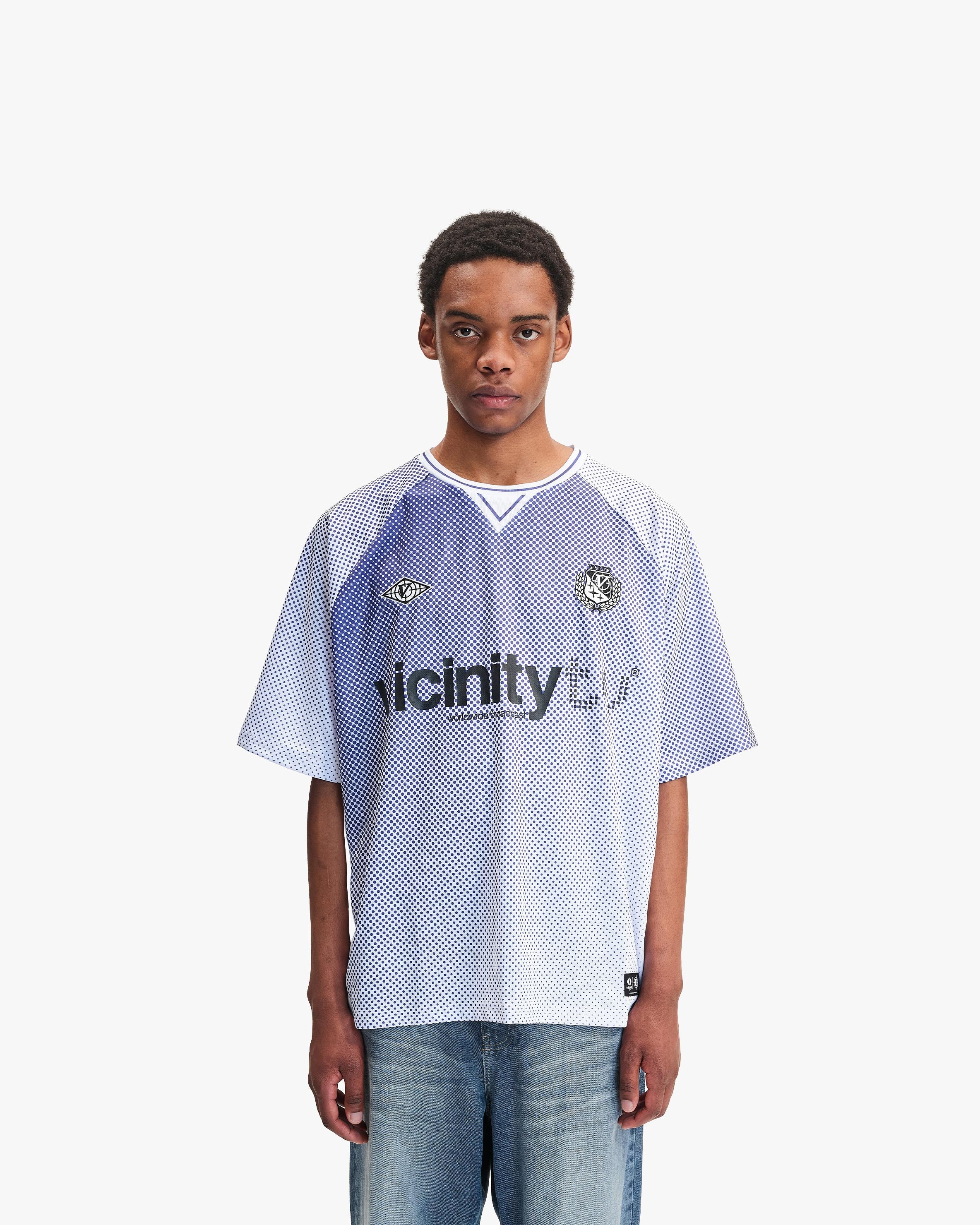 PERFORMANCE JERSEY DOTTED PURPLE