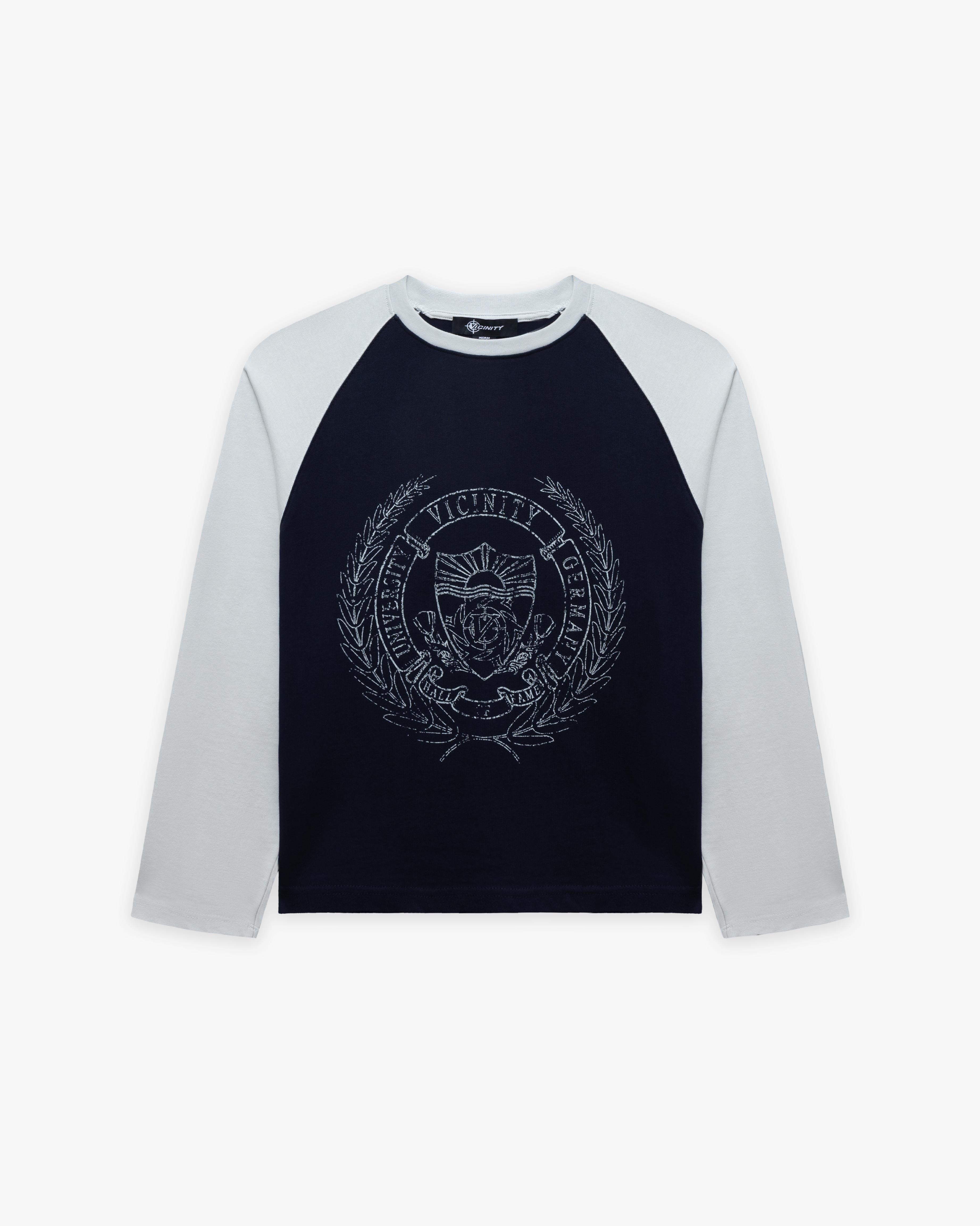 HALL OF FAME LONGSLEEVE BLUE/GREY