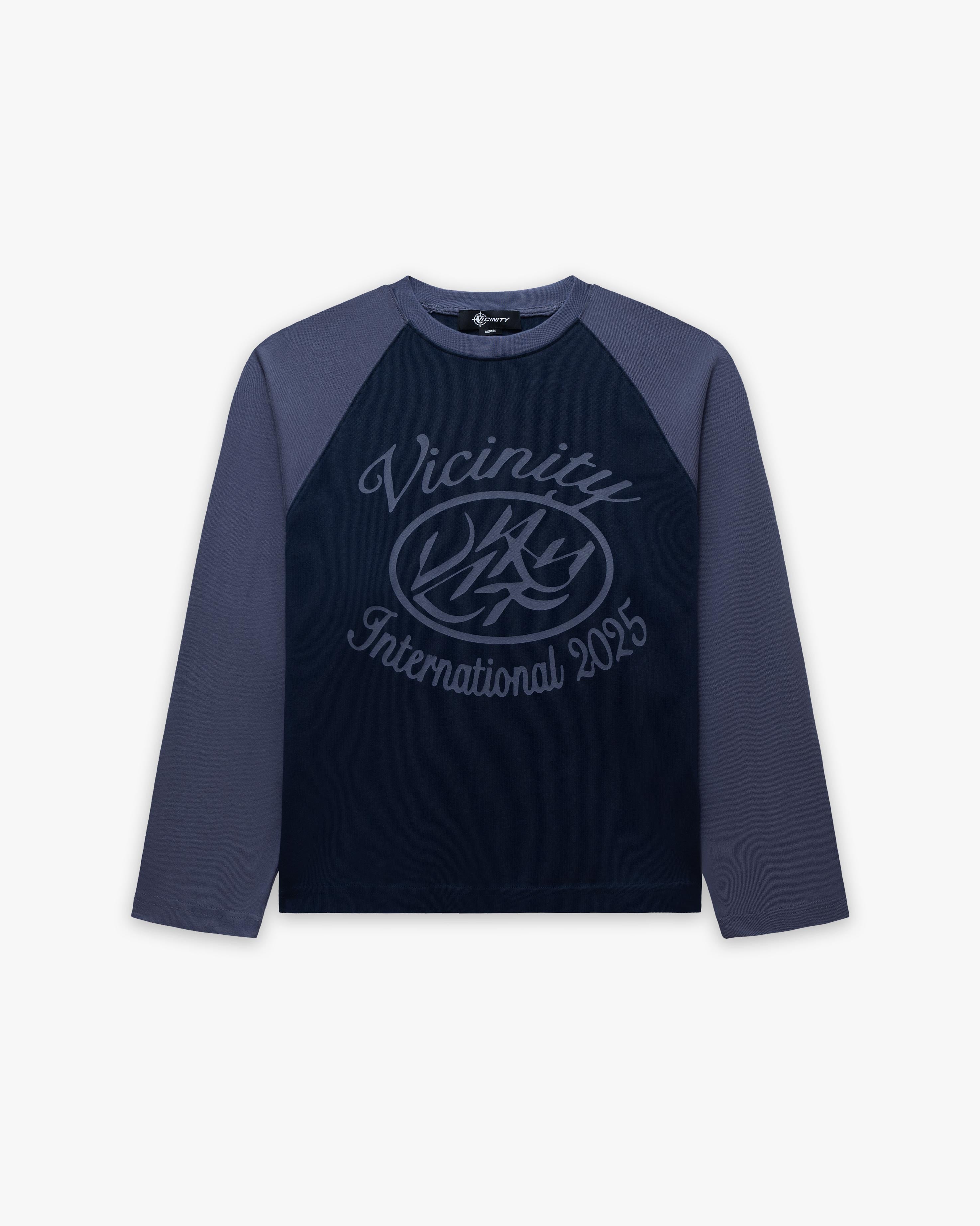 INTERNATIONAL LONGSLEEVE BLUE