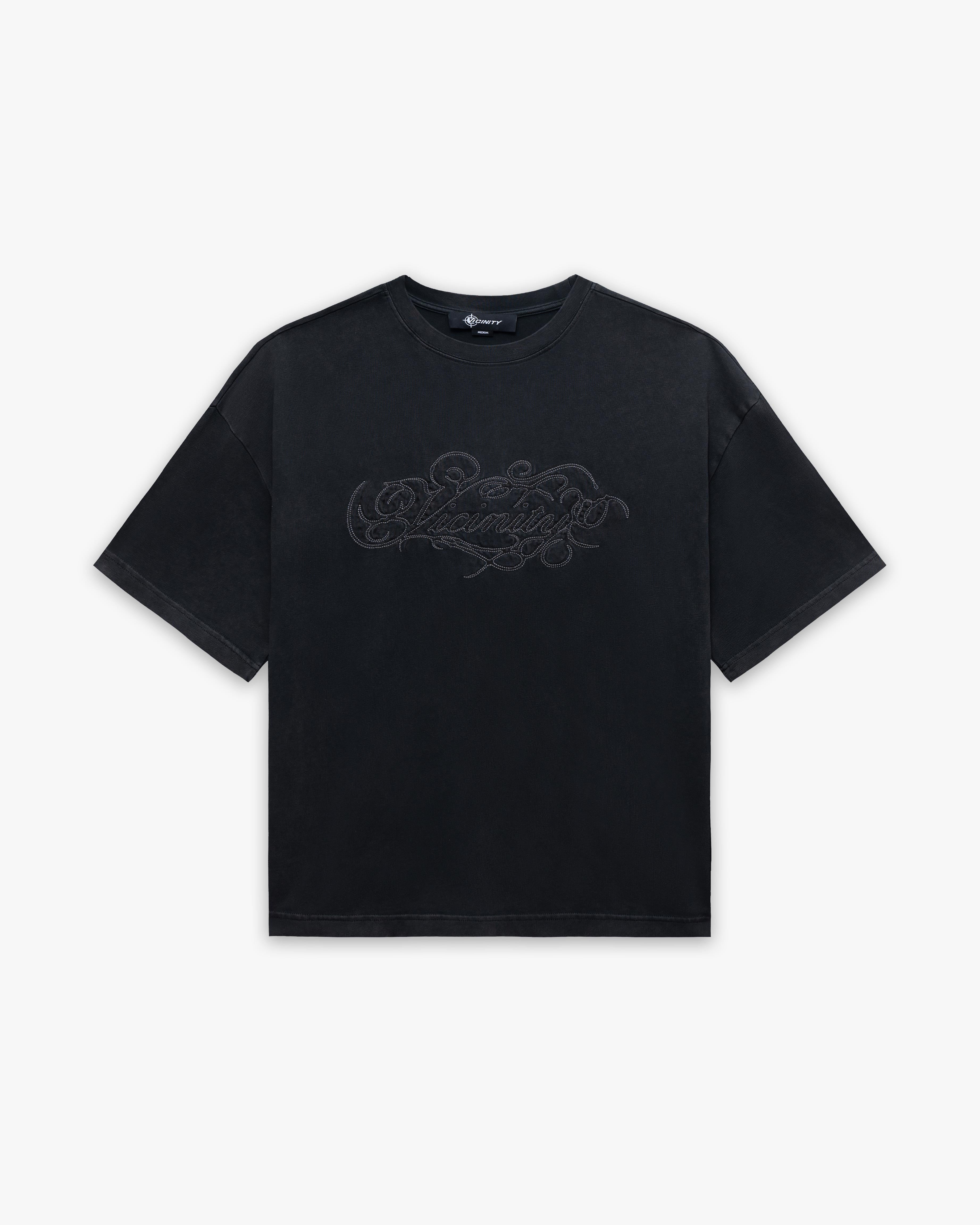 SIGNATURE TEE VINTAGE BLACK