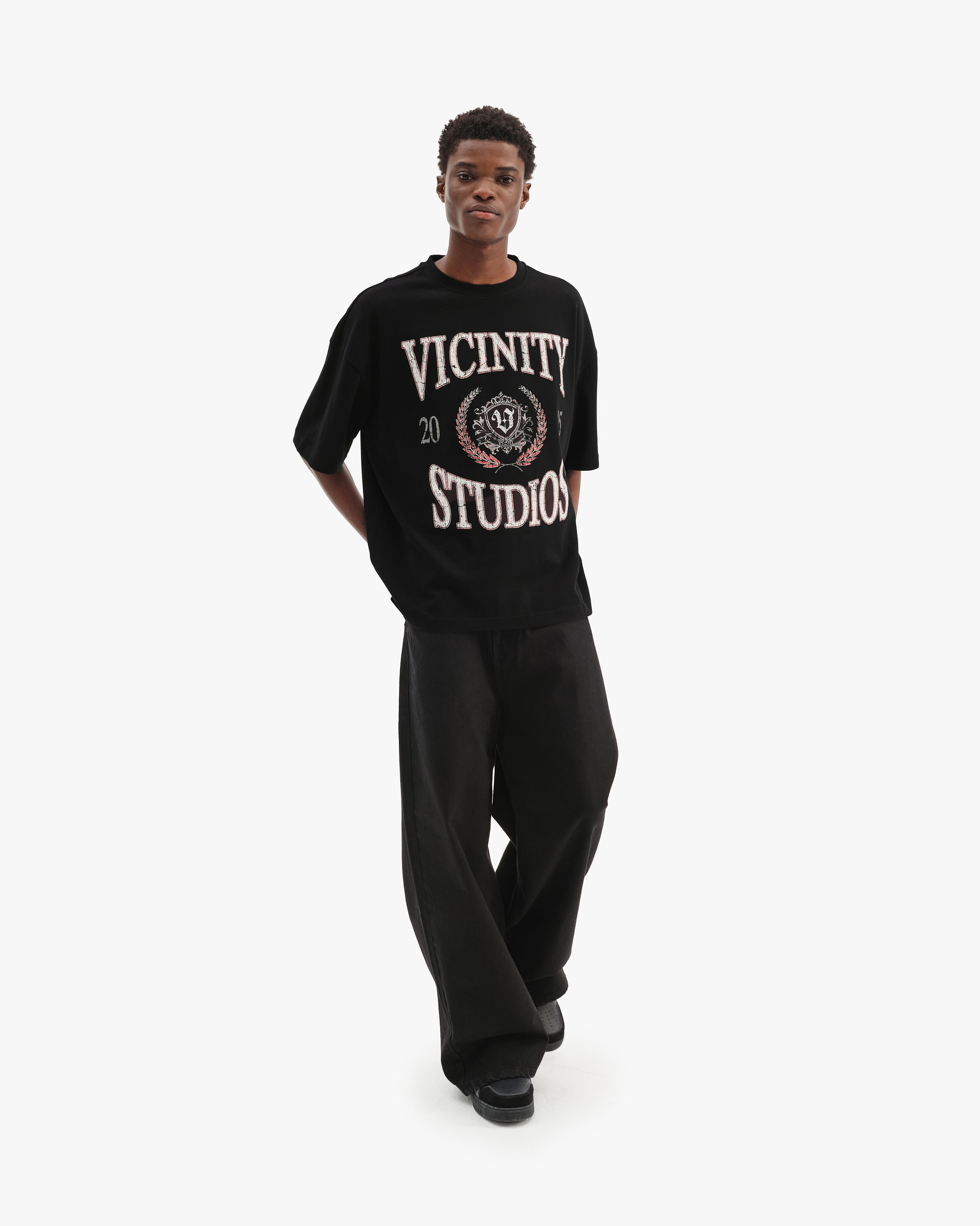 VICINITY PRESTIGE TEE BLACK