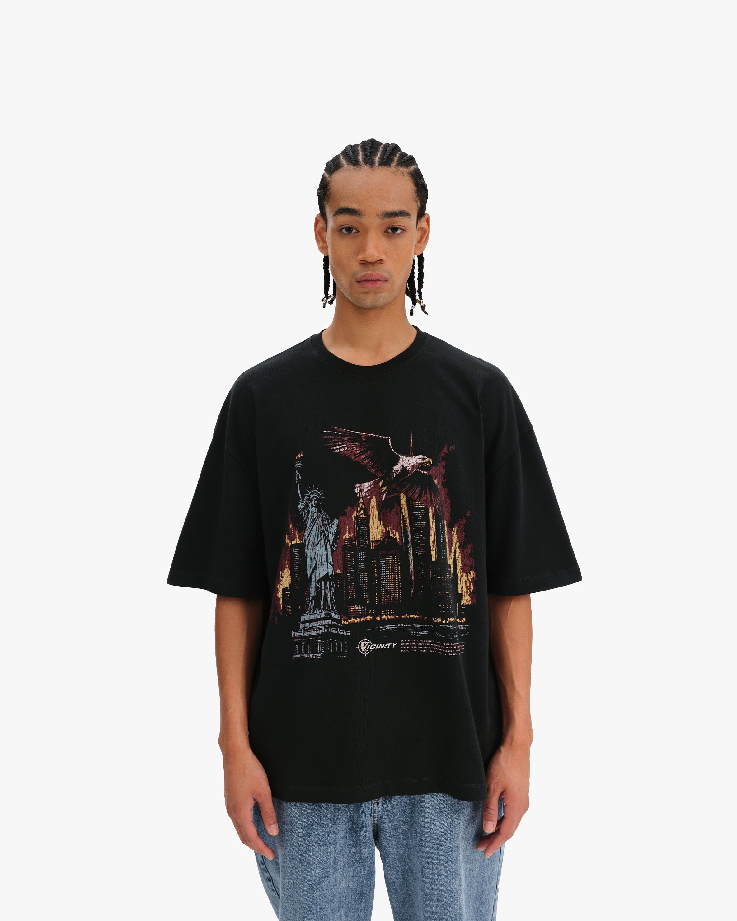 LIBERTY BURNS TEE VINTAGE WASH