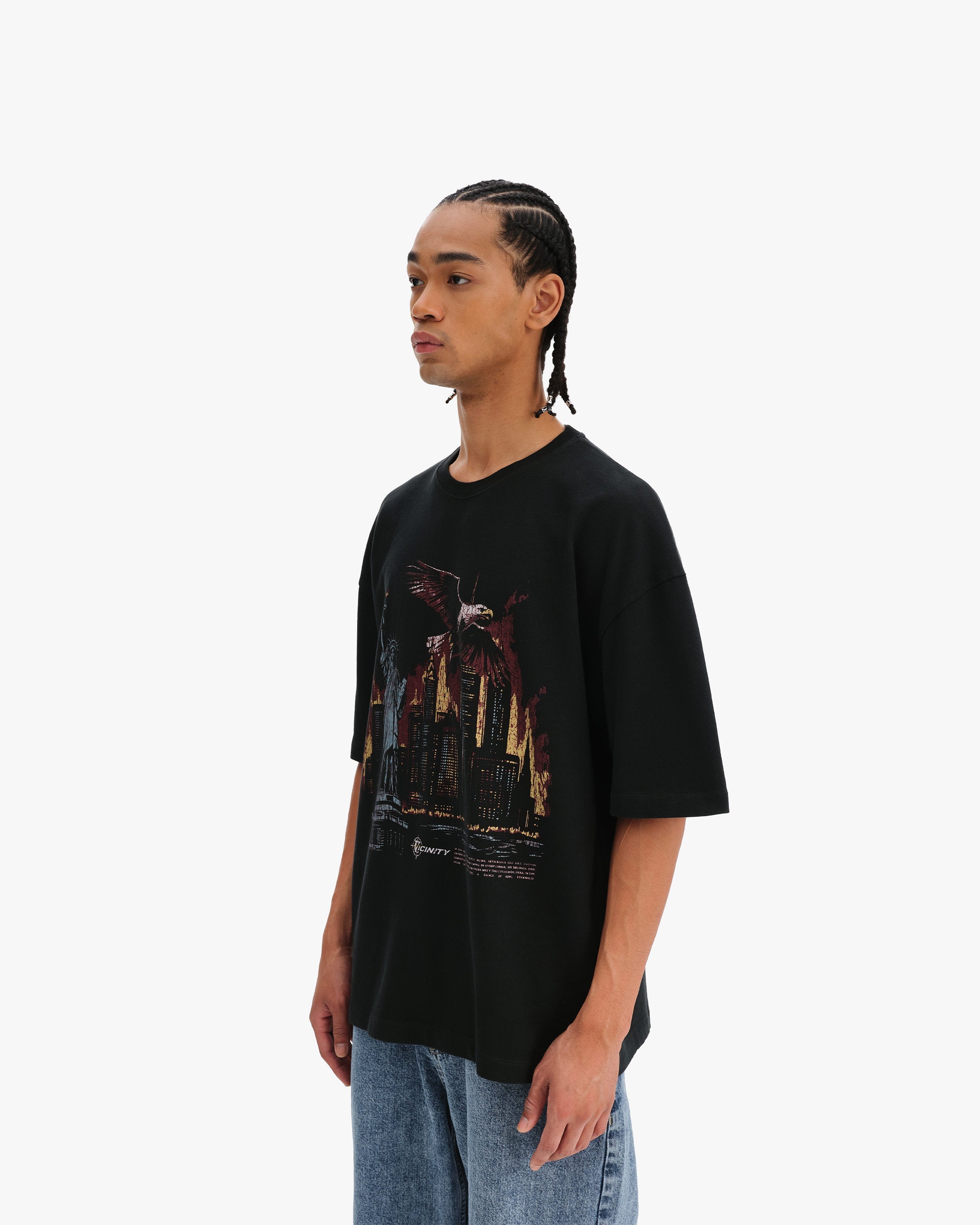 LIBERTY BURNS TEE VINTAGE WASH