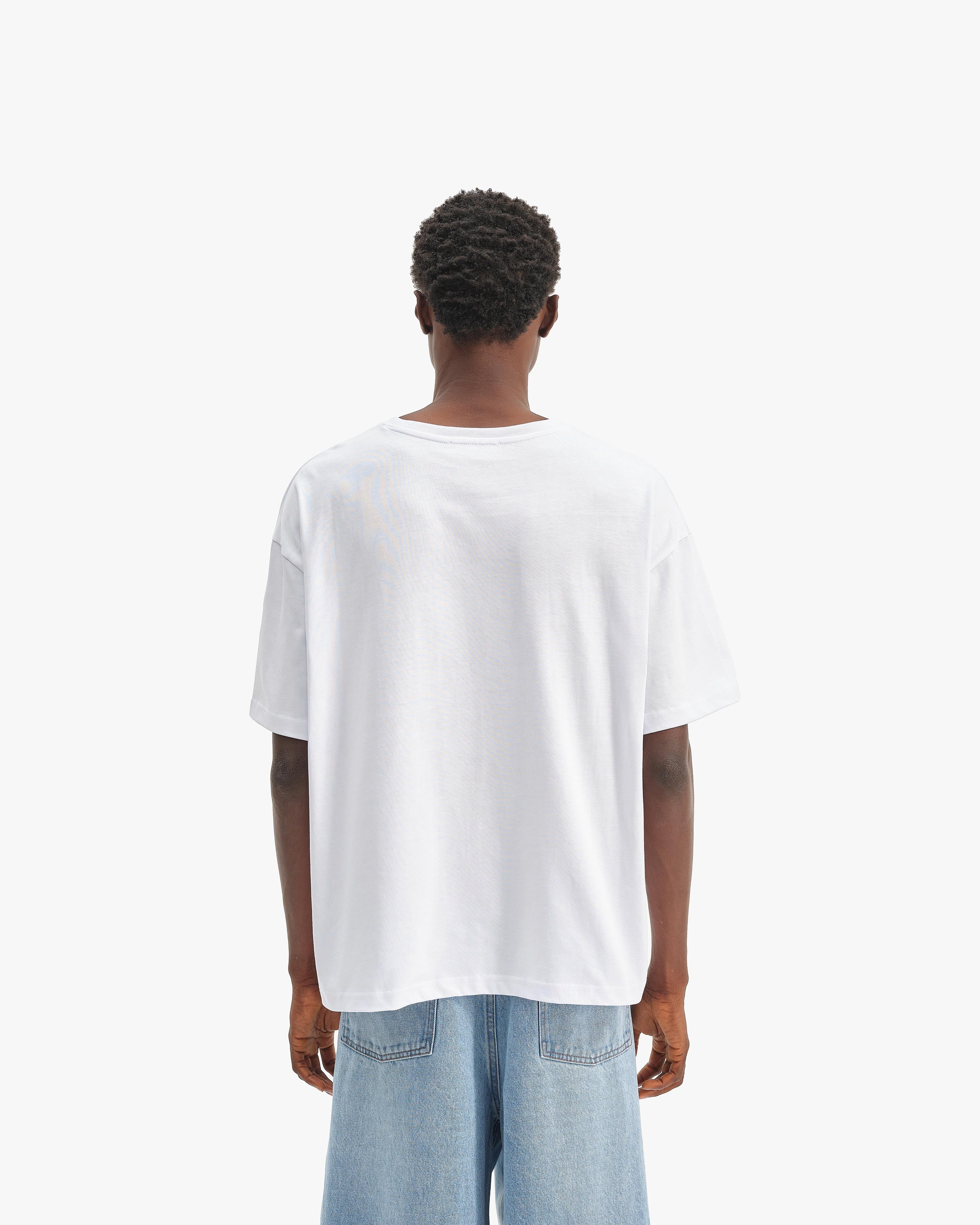 CHAMP EMBLEM TEE PINK/WHITE