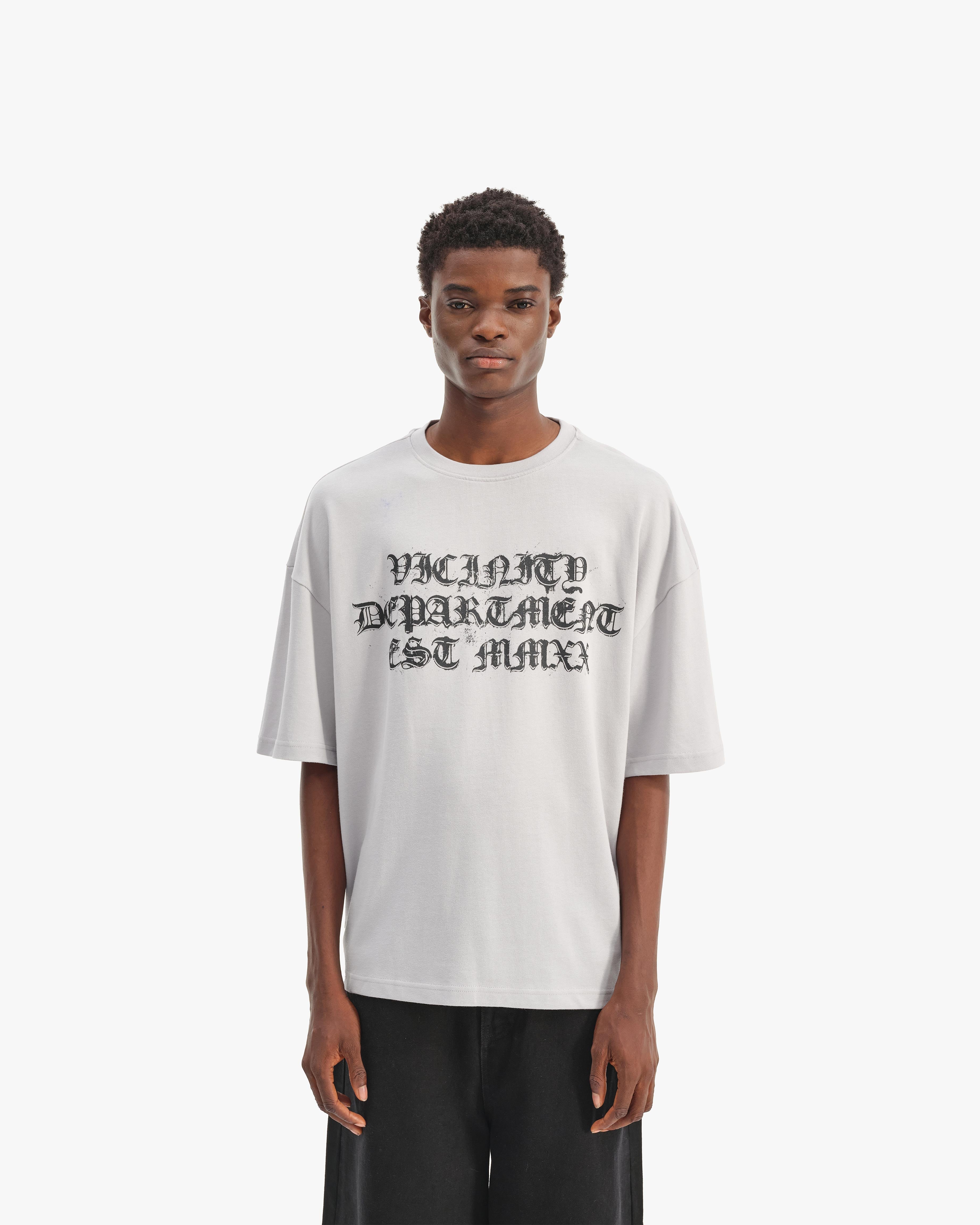 GOTH DEPT TEE GREY