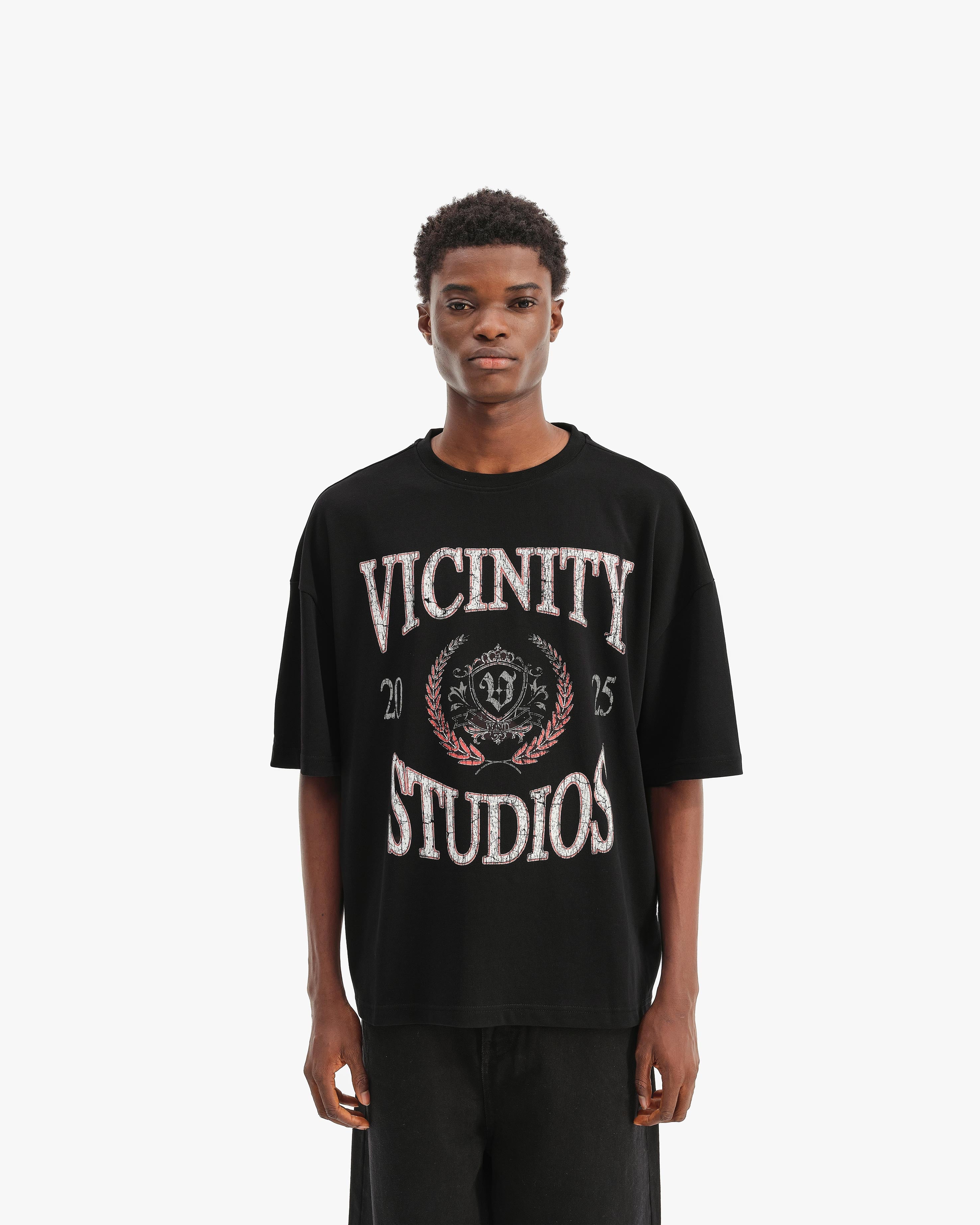 VICINITY PRESTIGE TEE BLACK