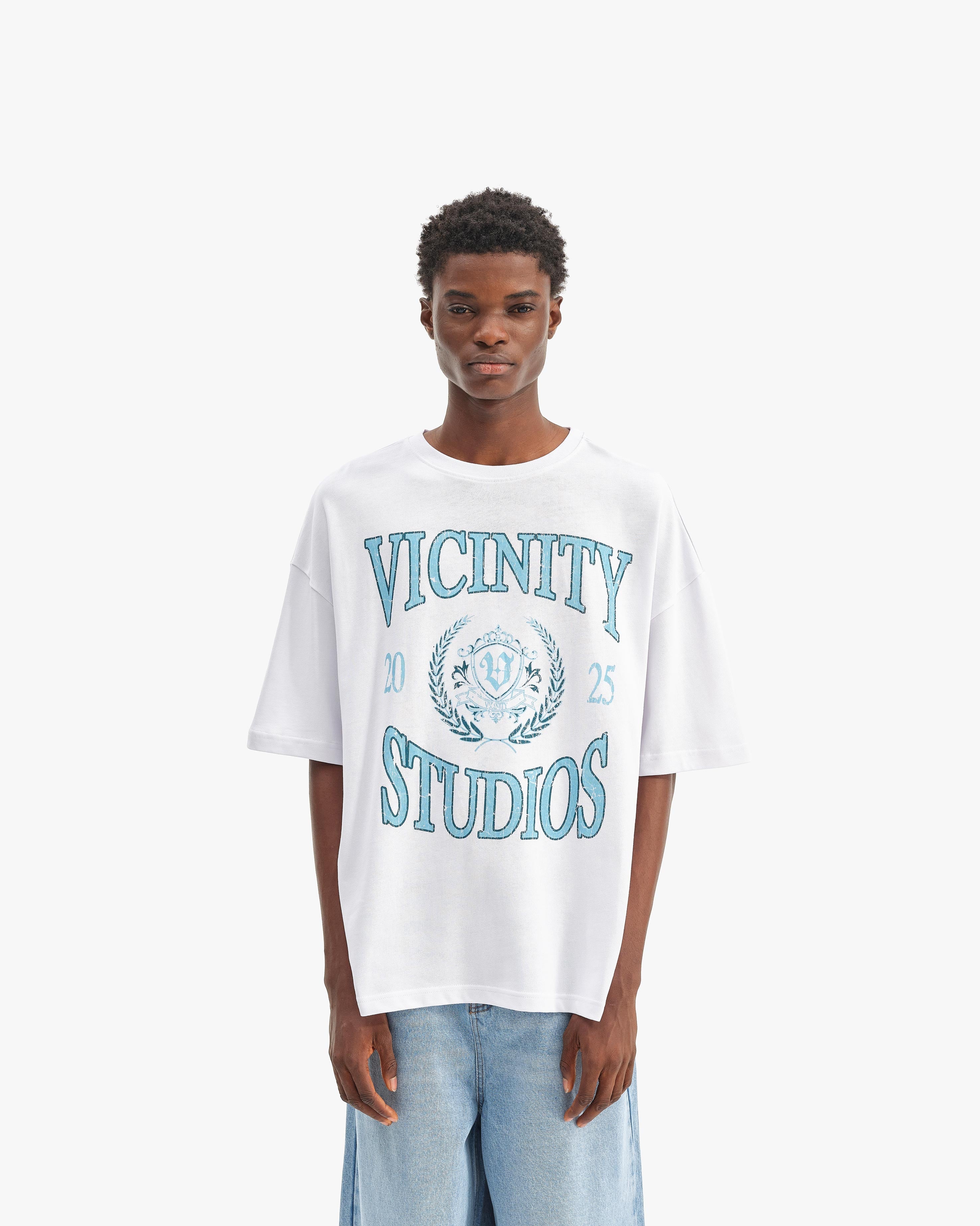 VICINITY PRESTIGE TEE WHITE