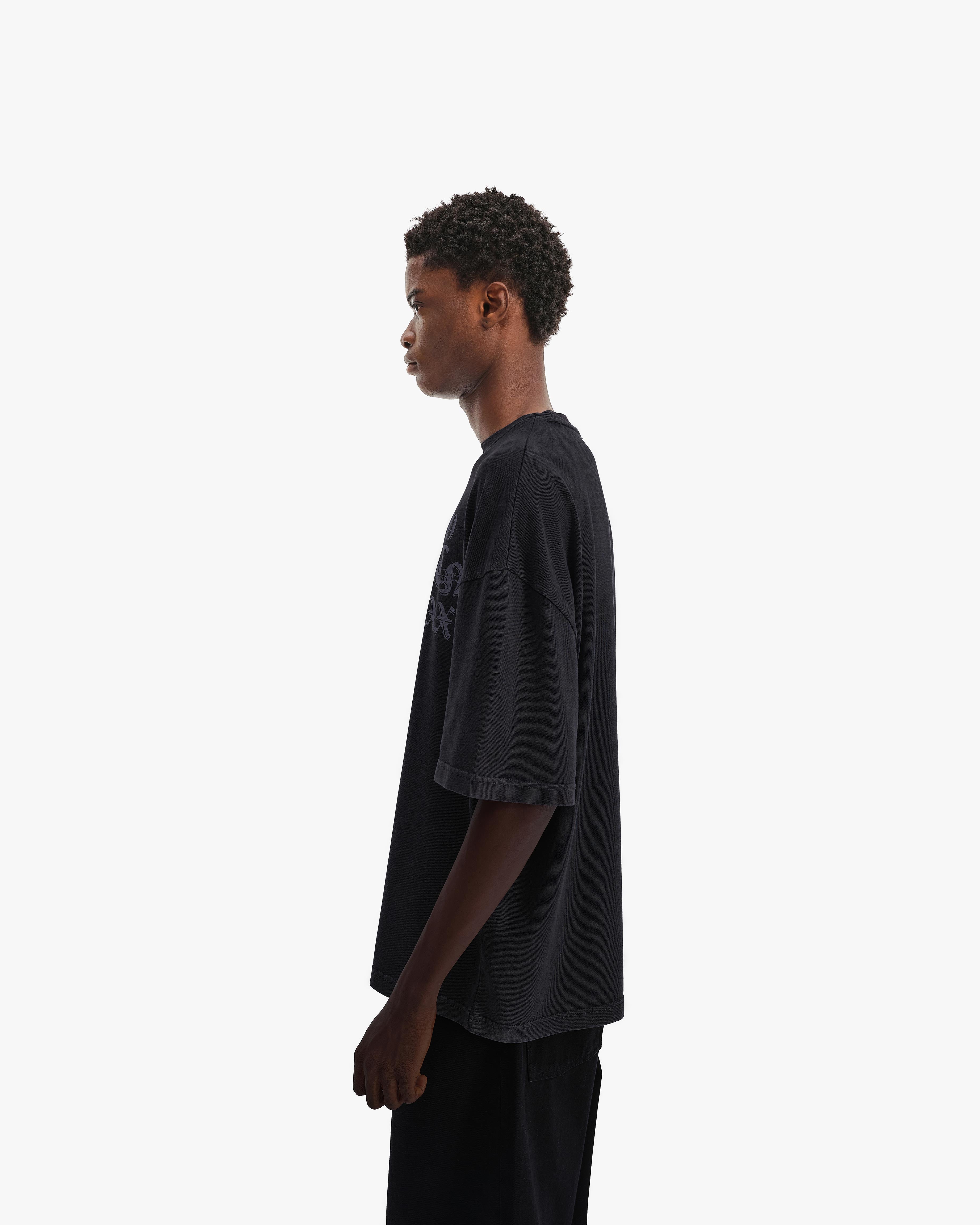 GOTH DEPT TEE VINTAGE BLACK
