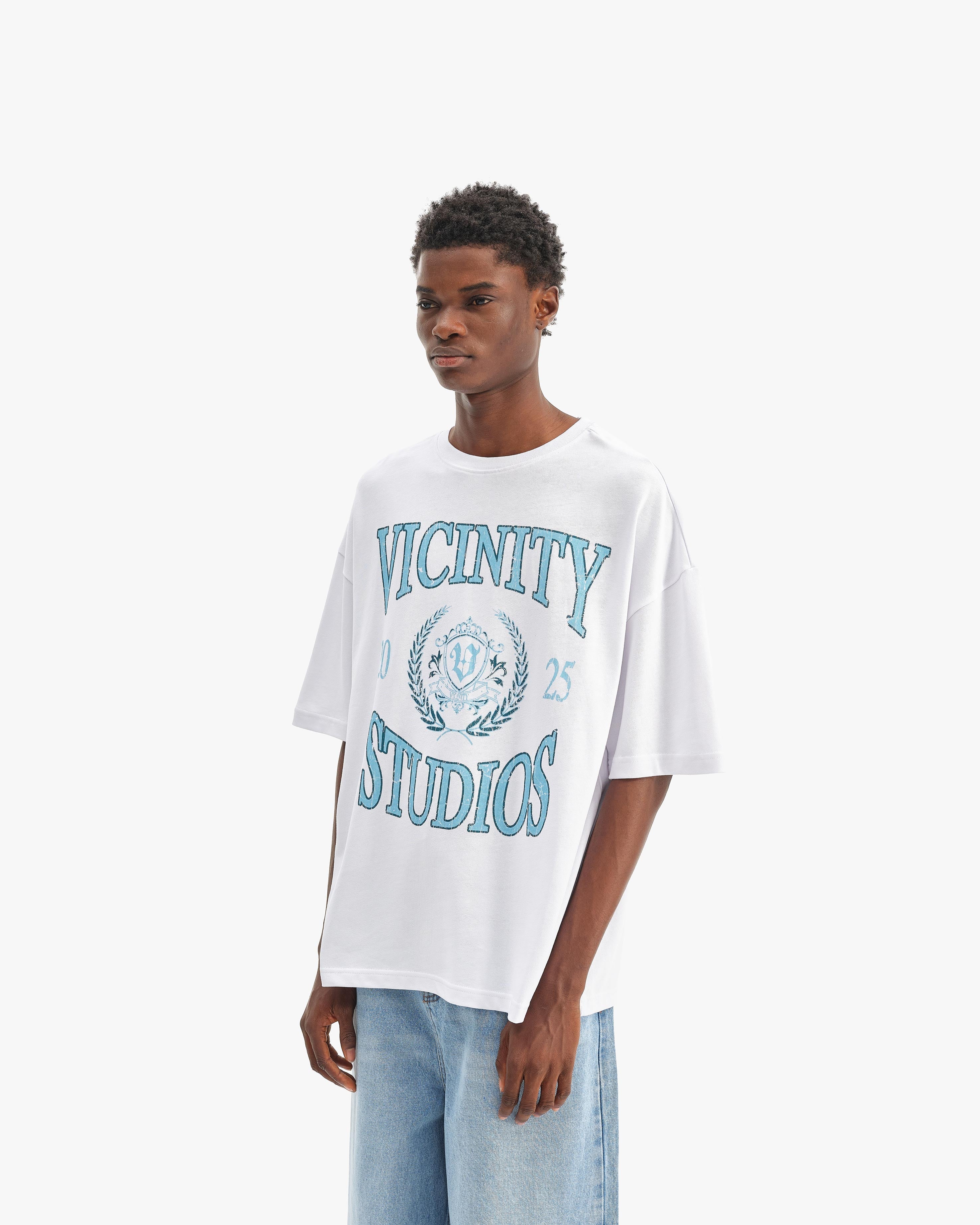 VICINITY PRESTIGE TEE WHITE