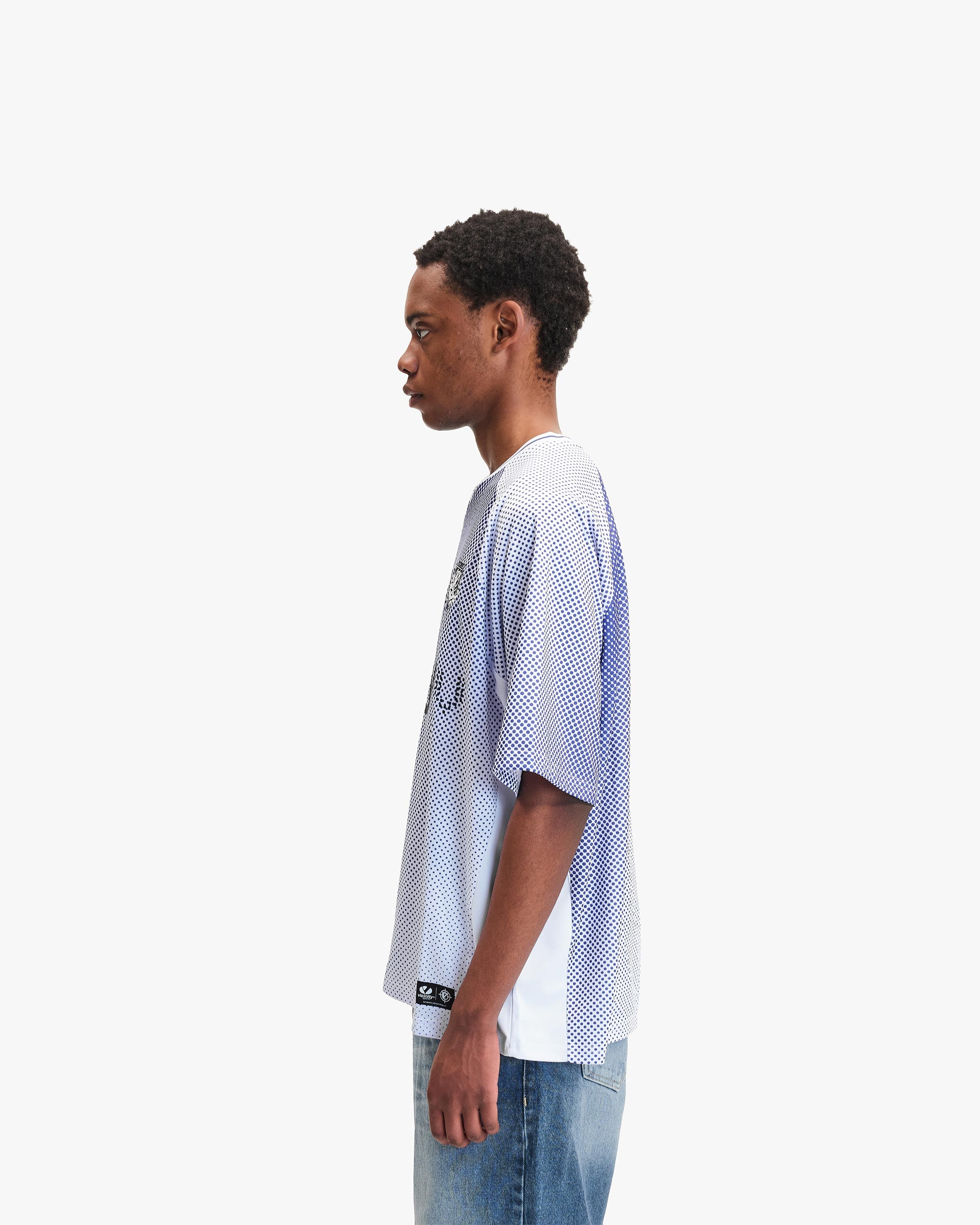 PERFORMANCE JERSEY DOTTED PURPLE