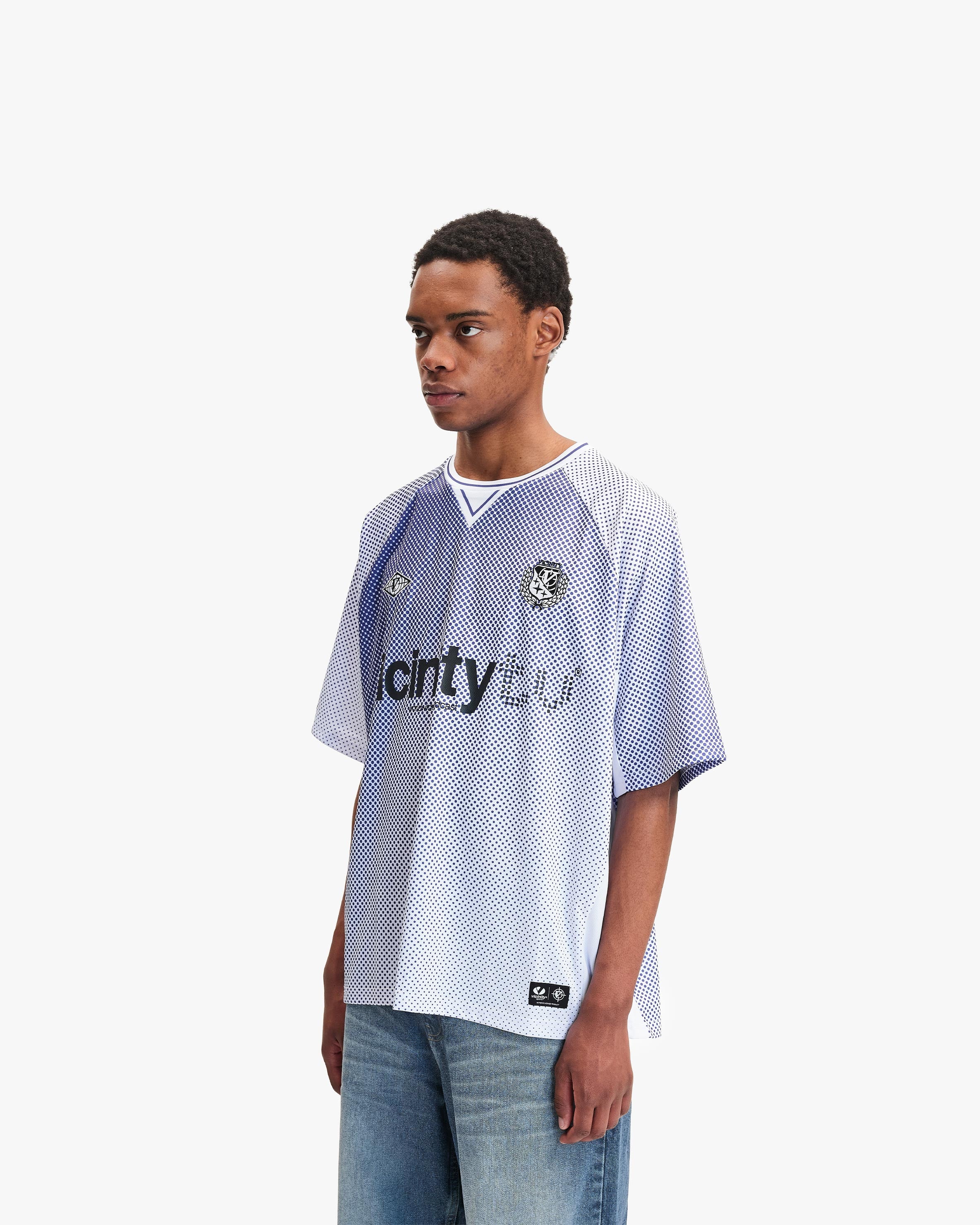 PERFORMANCE JERSEY DOTTED PURPLE