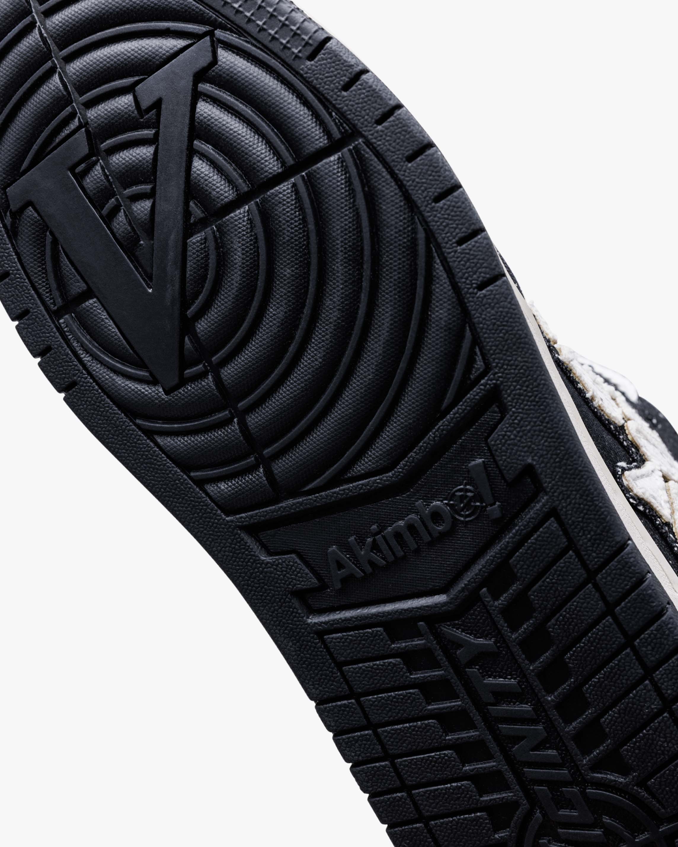 AKIMBO LOWS "SELVEDGE DENIM BLACK"