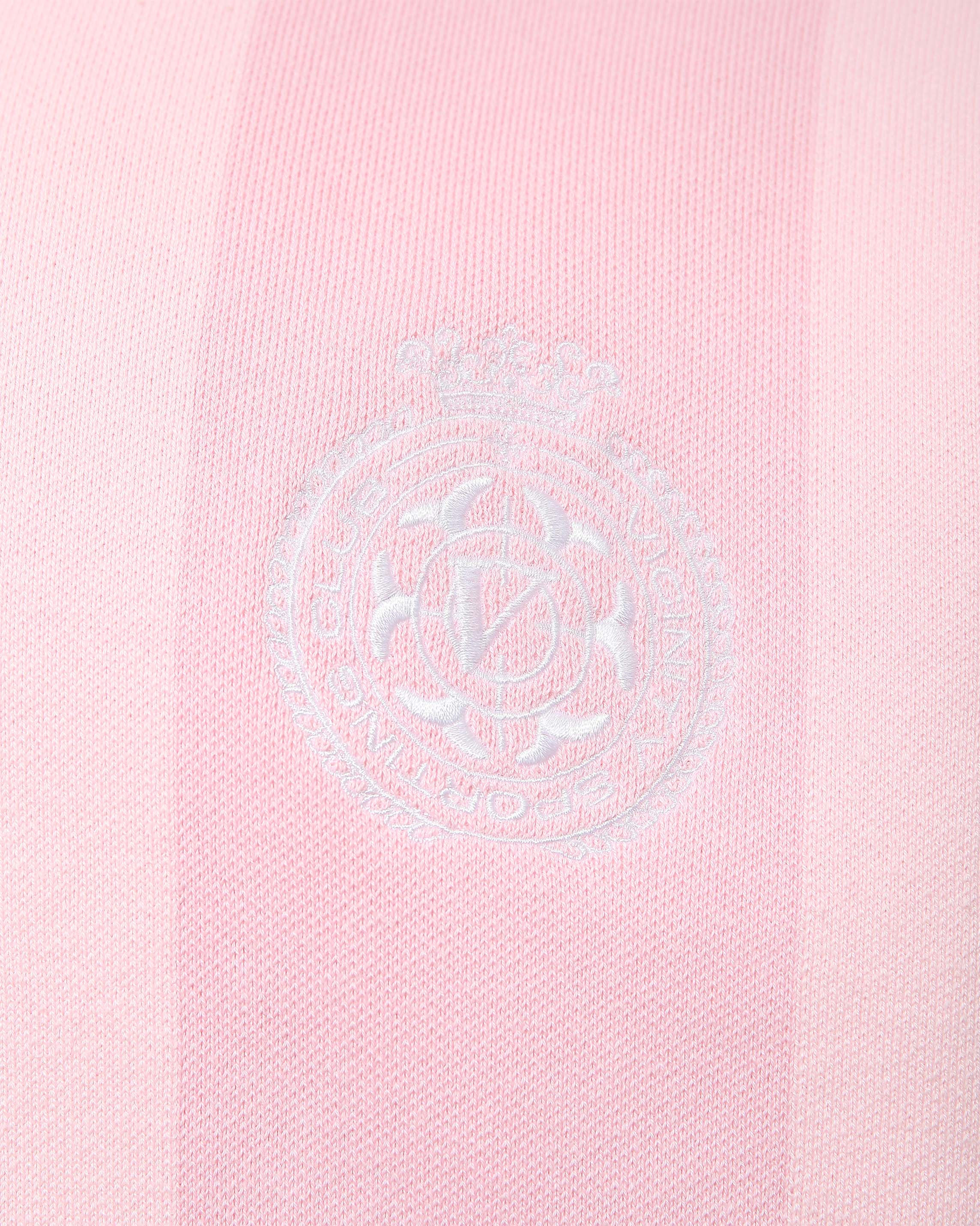 SPORTS TEAM JERSEY KNIT PINK