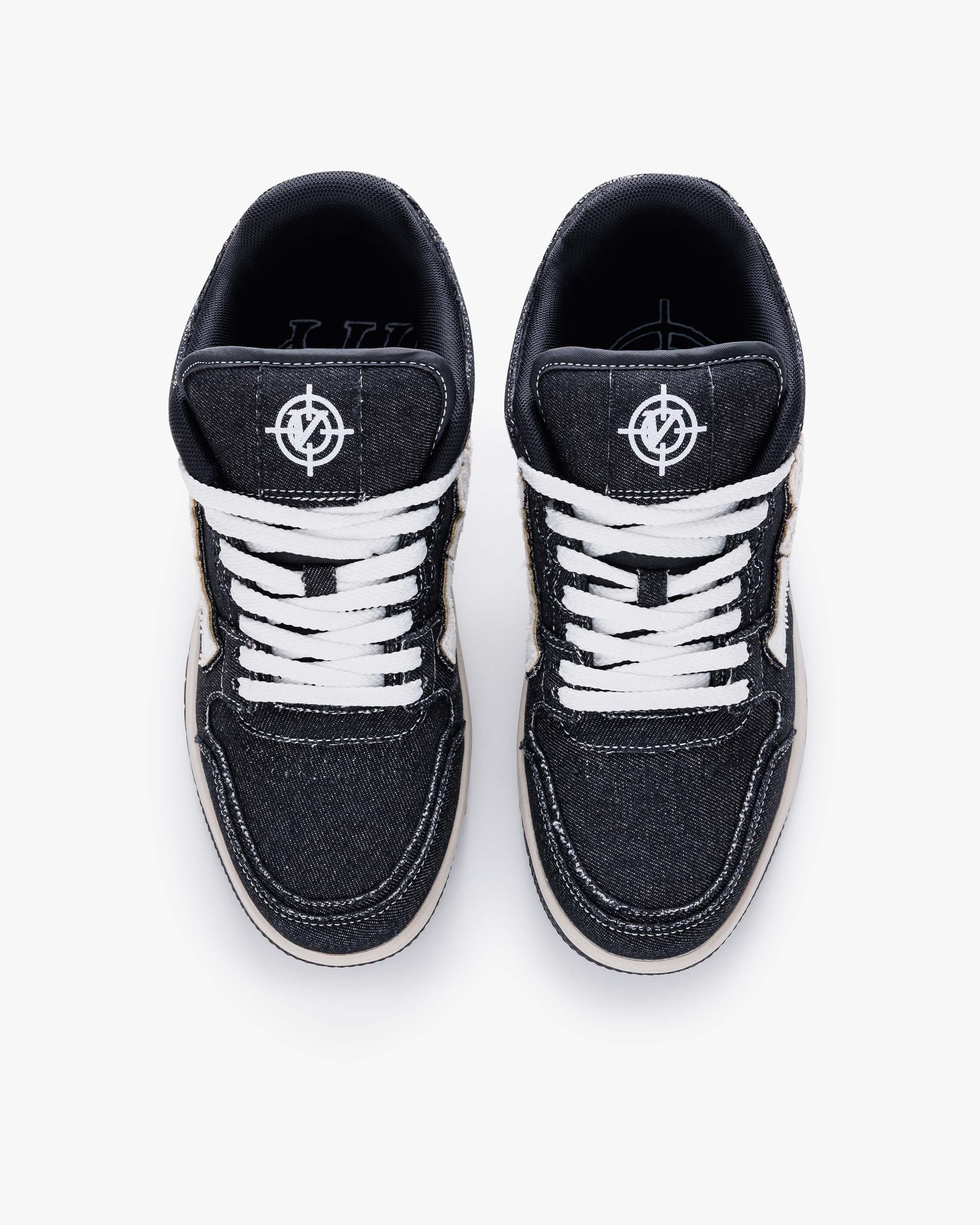 AKIMBO LOWS "SELVEDGE DENIM BLACK"