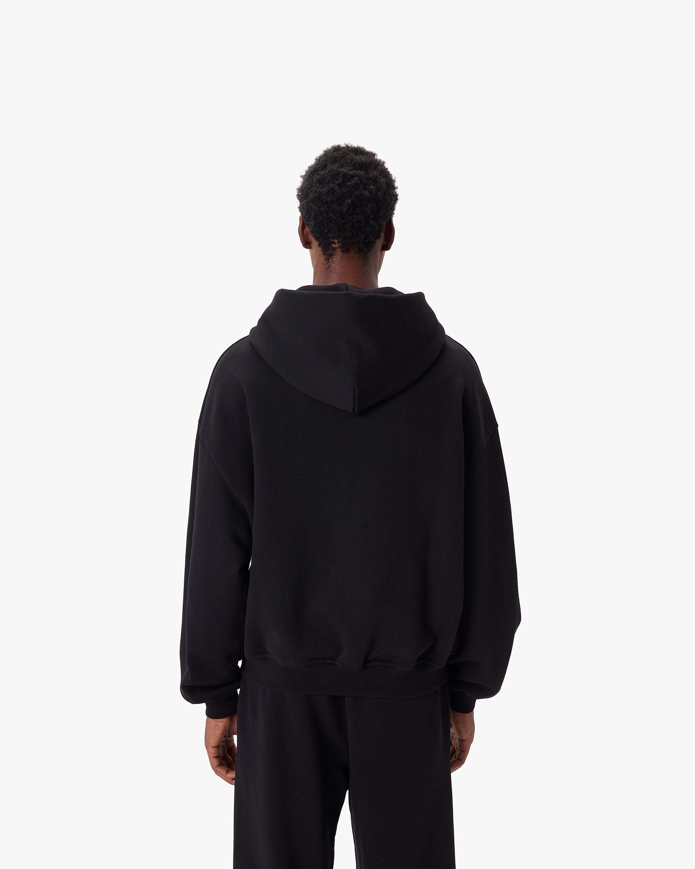 SOFTS ZIP-HOODIE BLACK