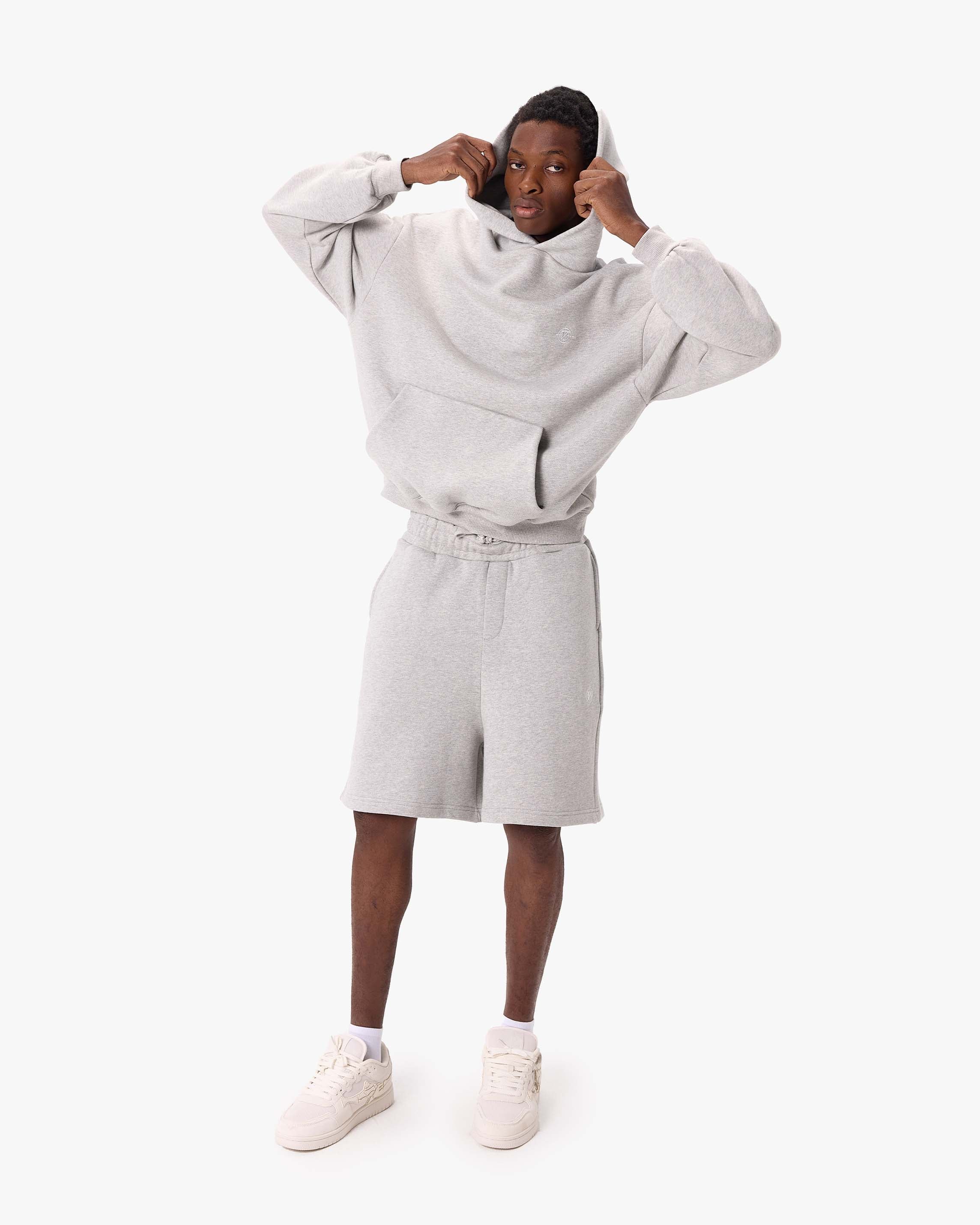 SOFTS SHORTS GREY MELANGE