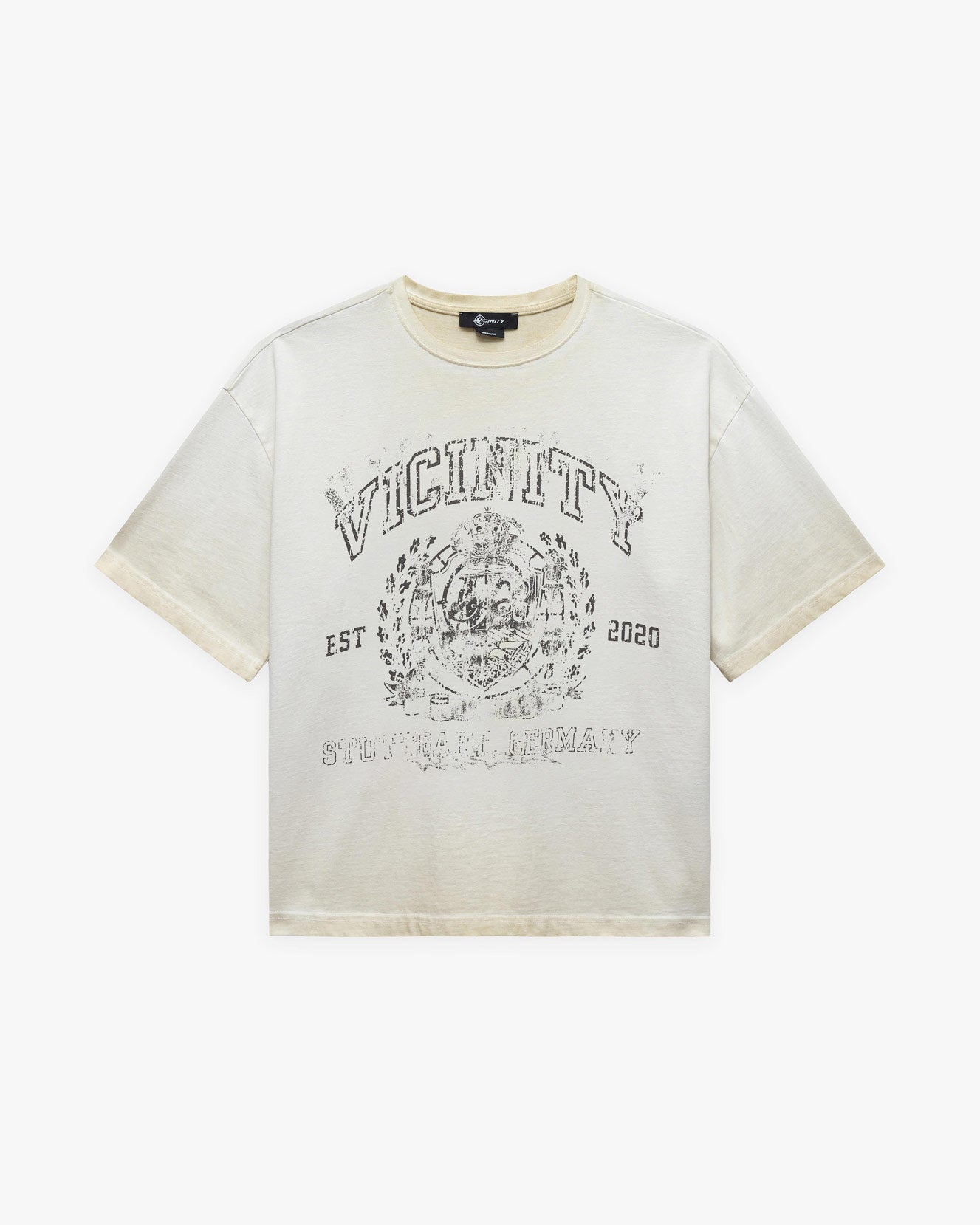 EMBLEM TEE CREAM