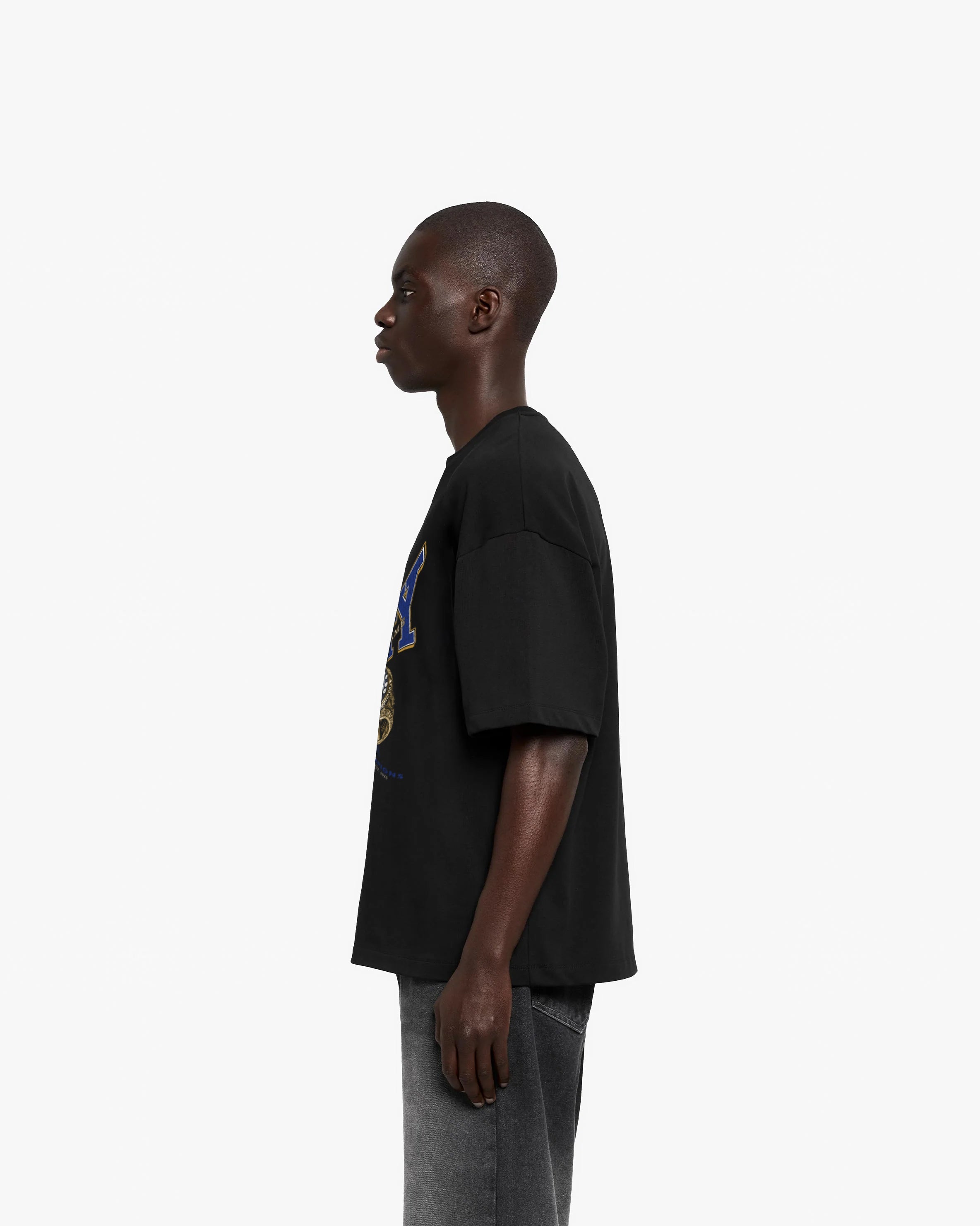 CHAMPION RING TEE BLACK