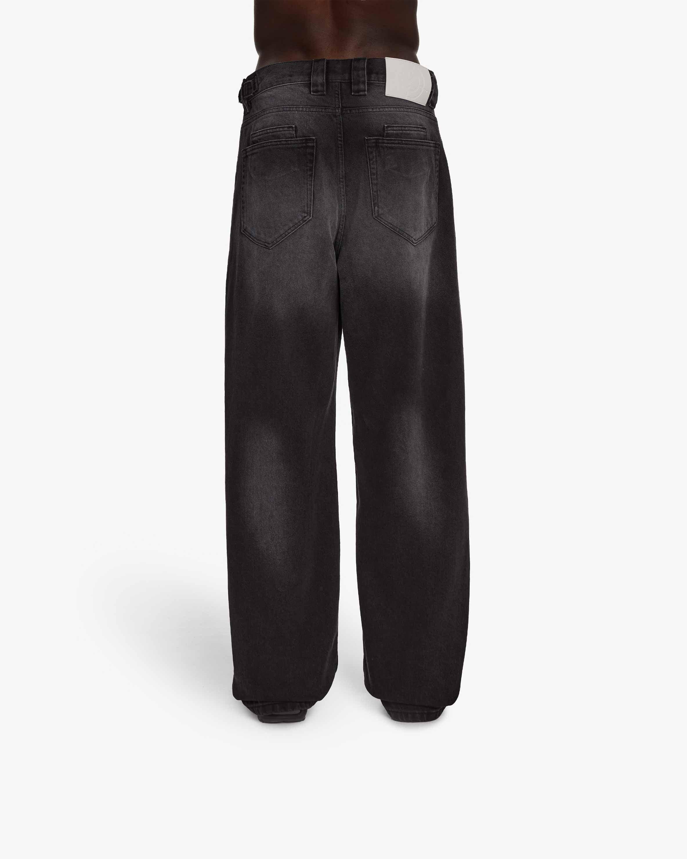 FADED BLACK DENIM