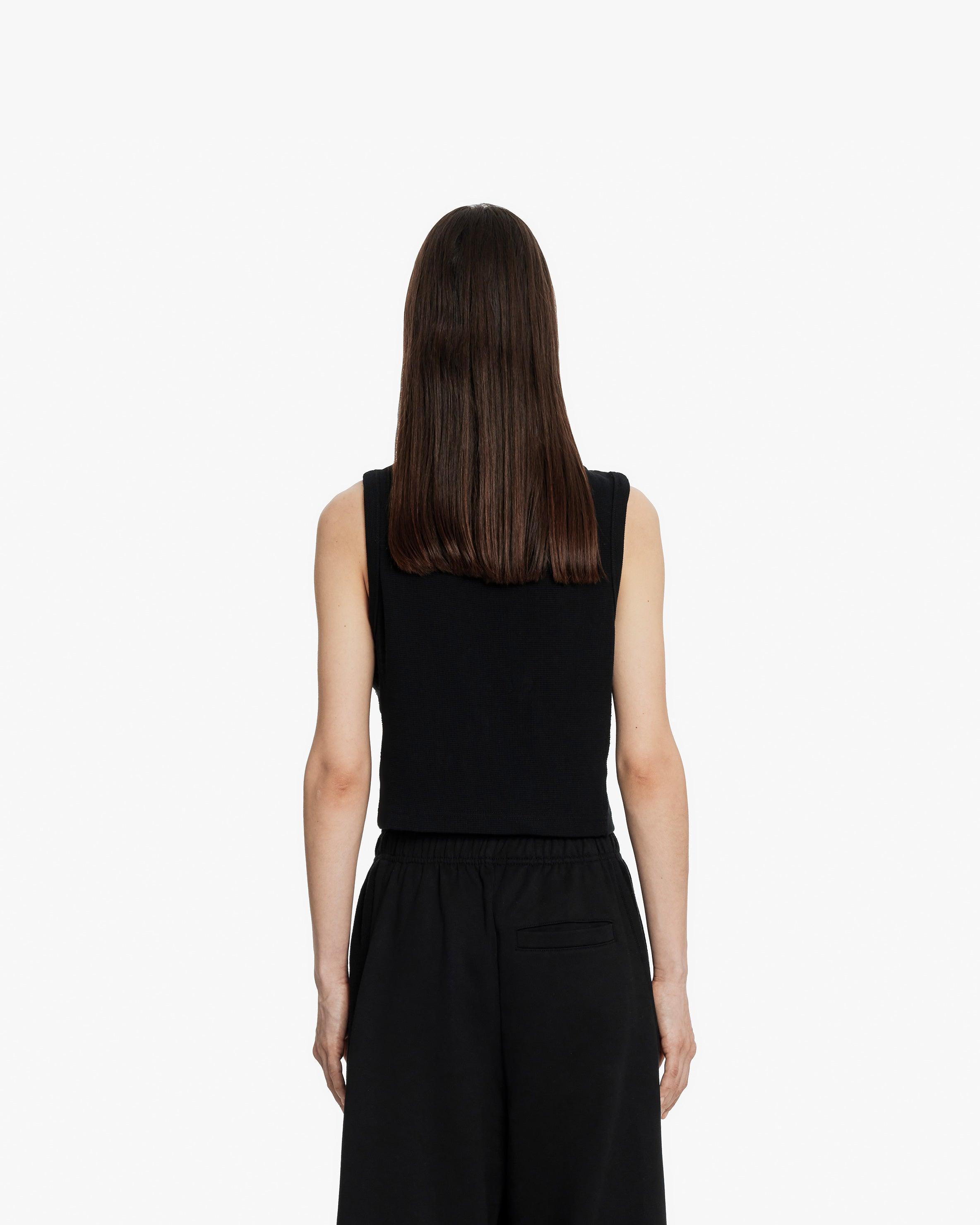 CROP TANKTOP DOUBLE PACK (BLACK & WHITE)