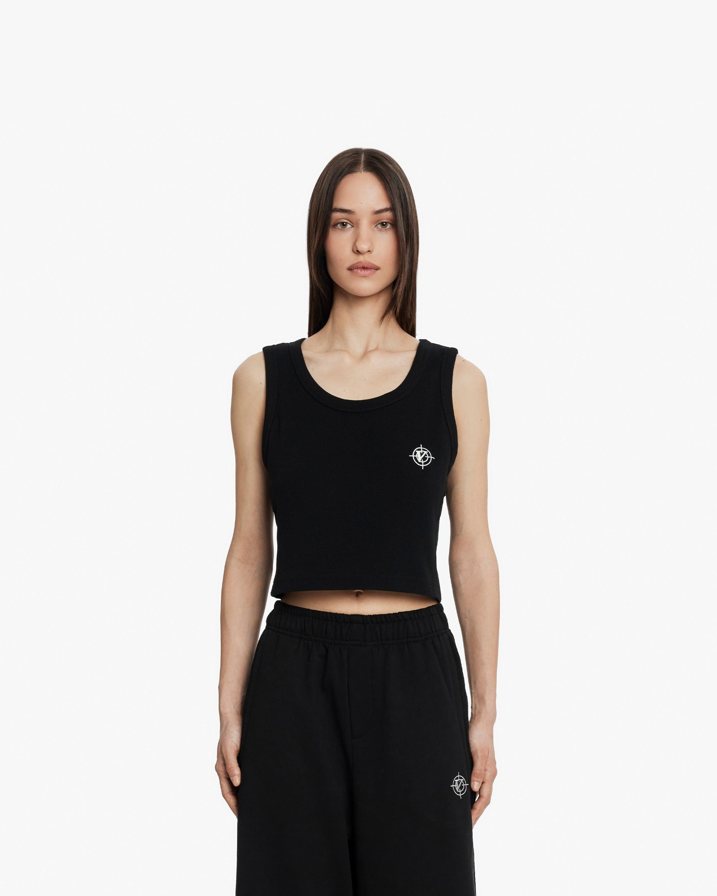 CROP TANKTOP DOUBLE PACK (BLACK & WHITE)