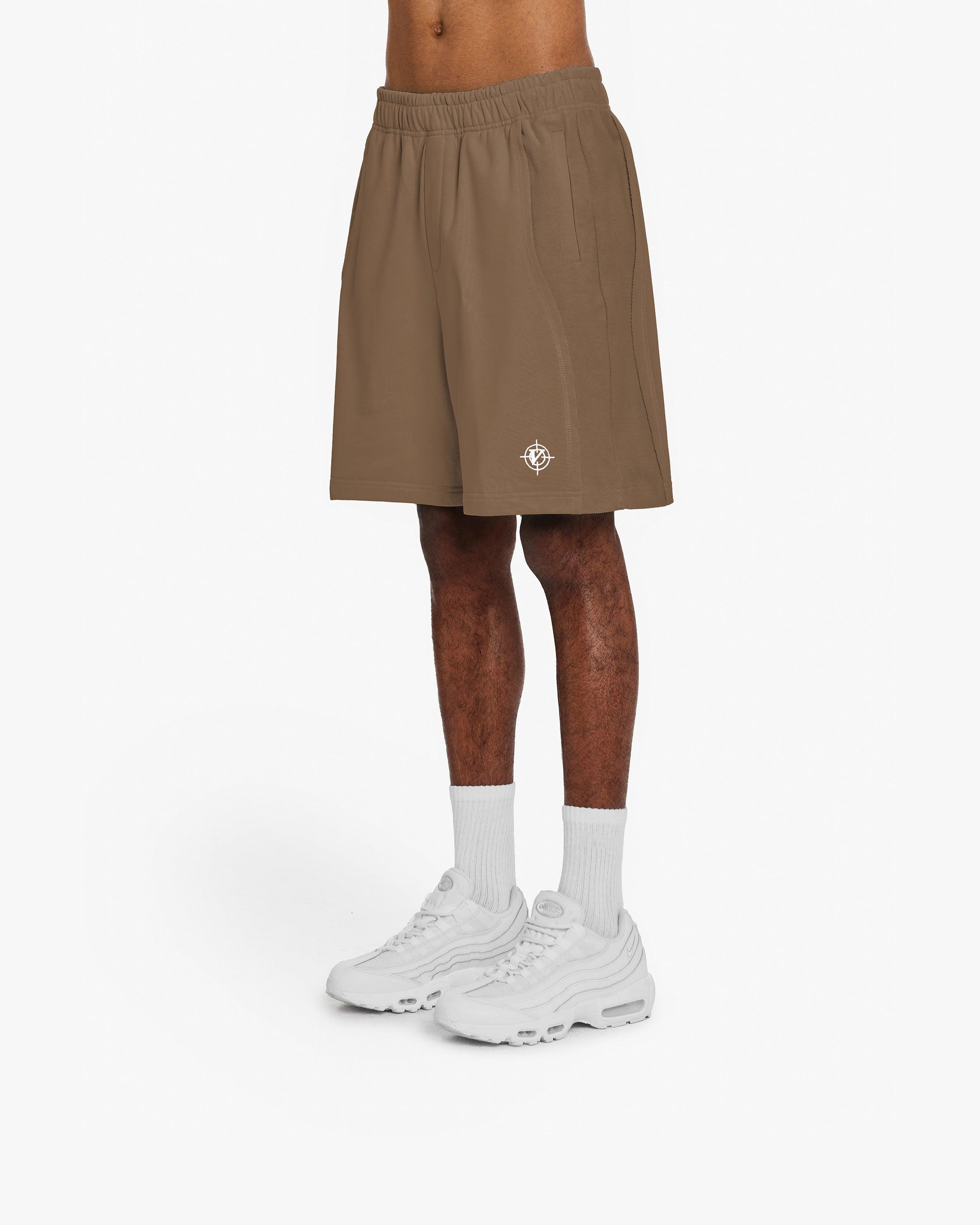 INSIDE OUT SHORTS CHOCOLATE BROWN