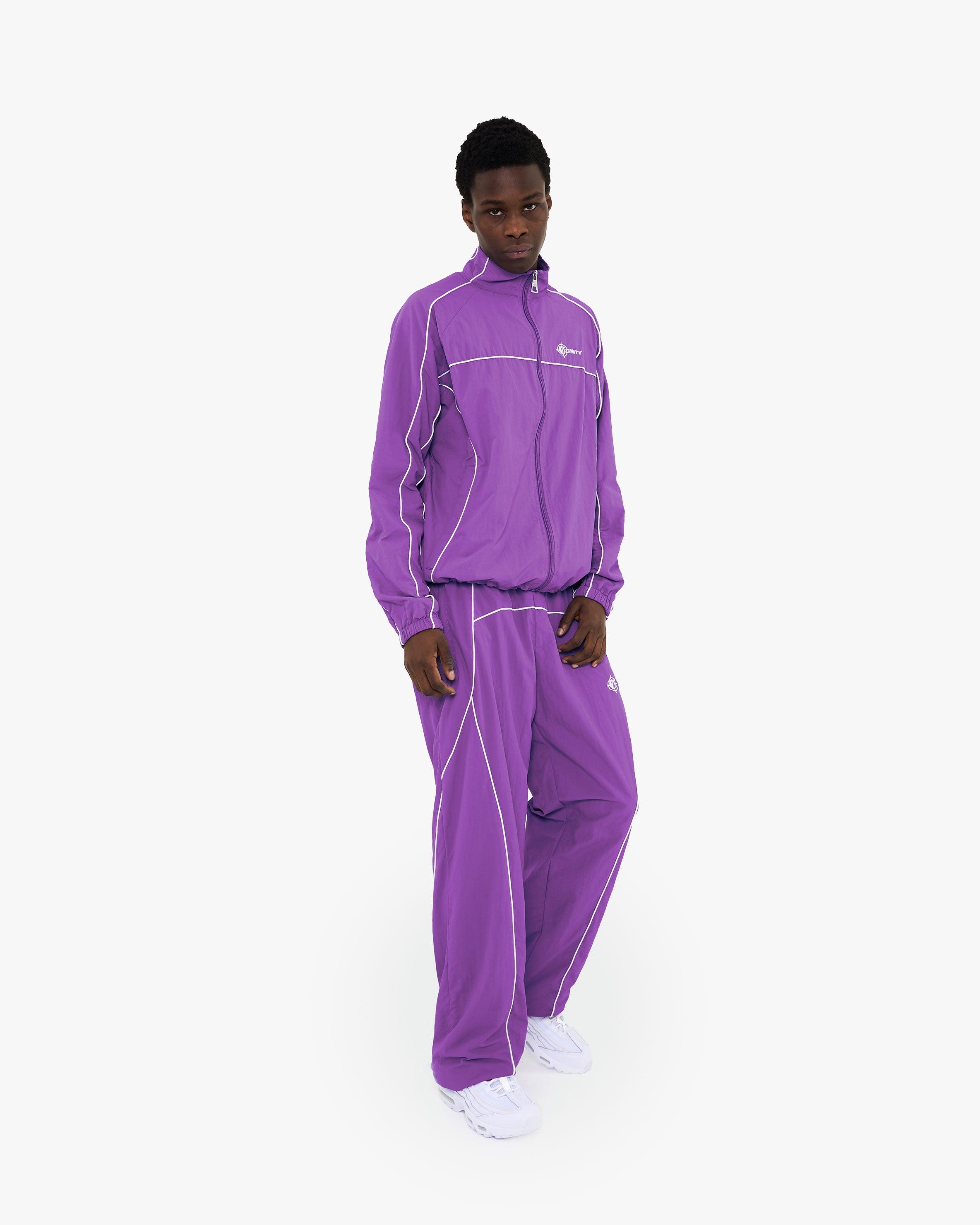 TRACK JACKET PURPLE