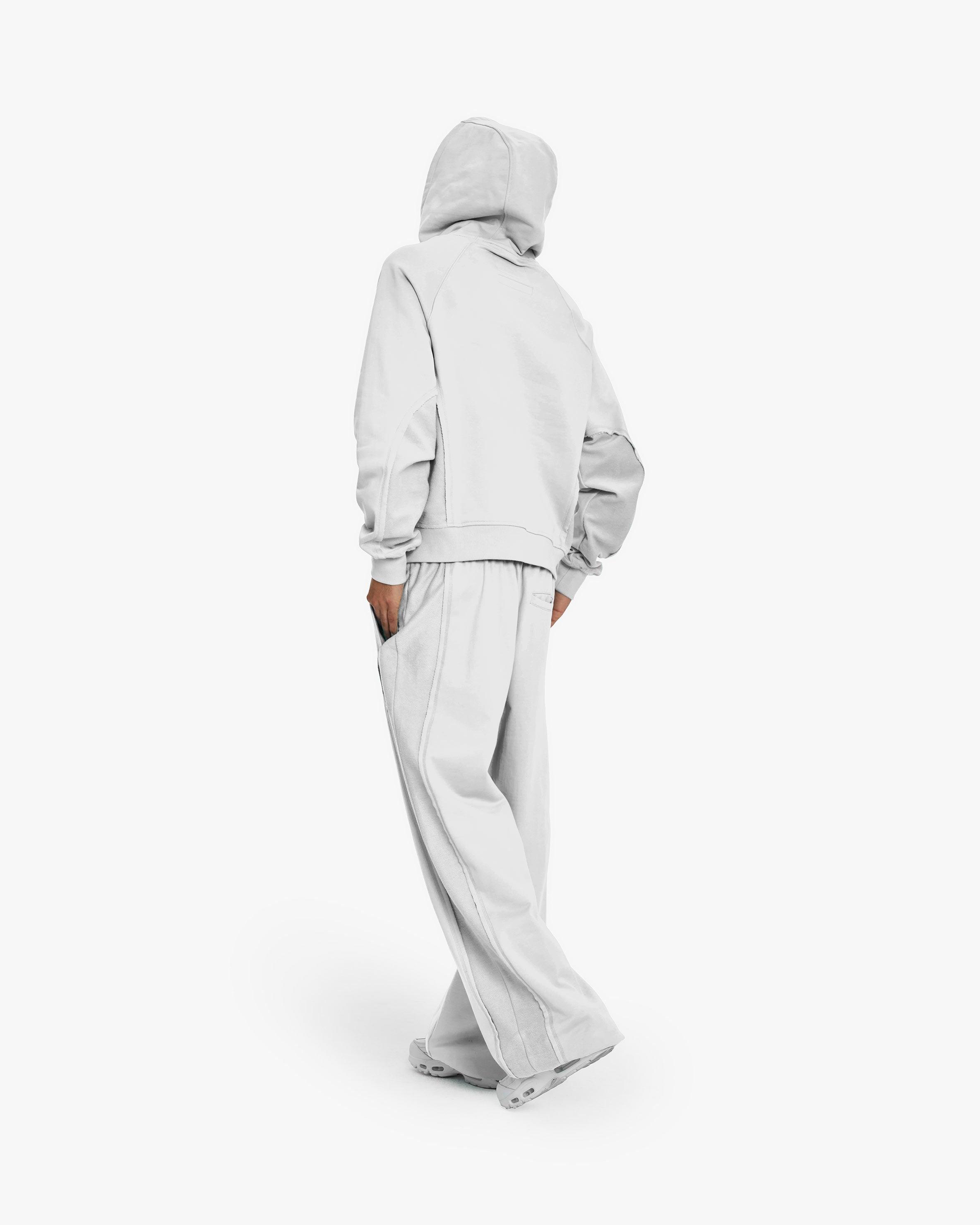 INSIDE OUT HOODIE LIGHT GREY