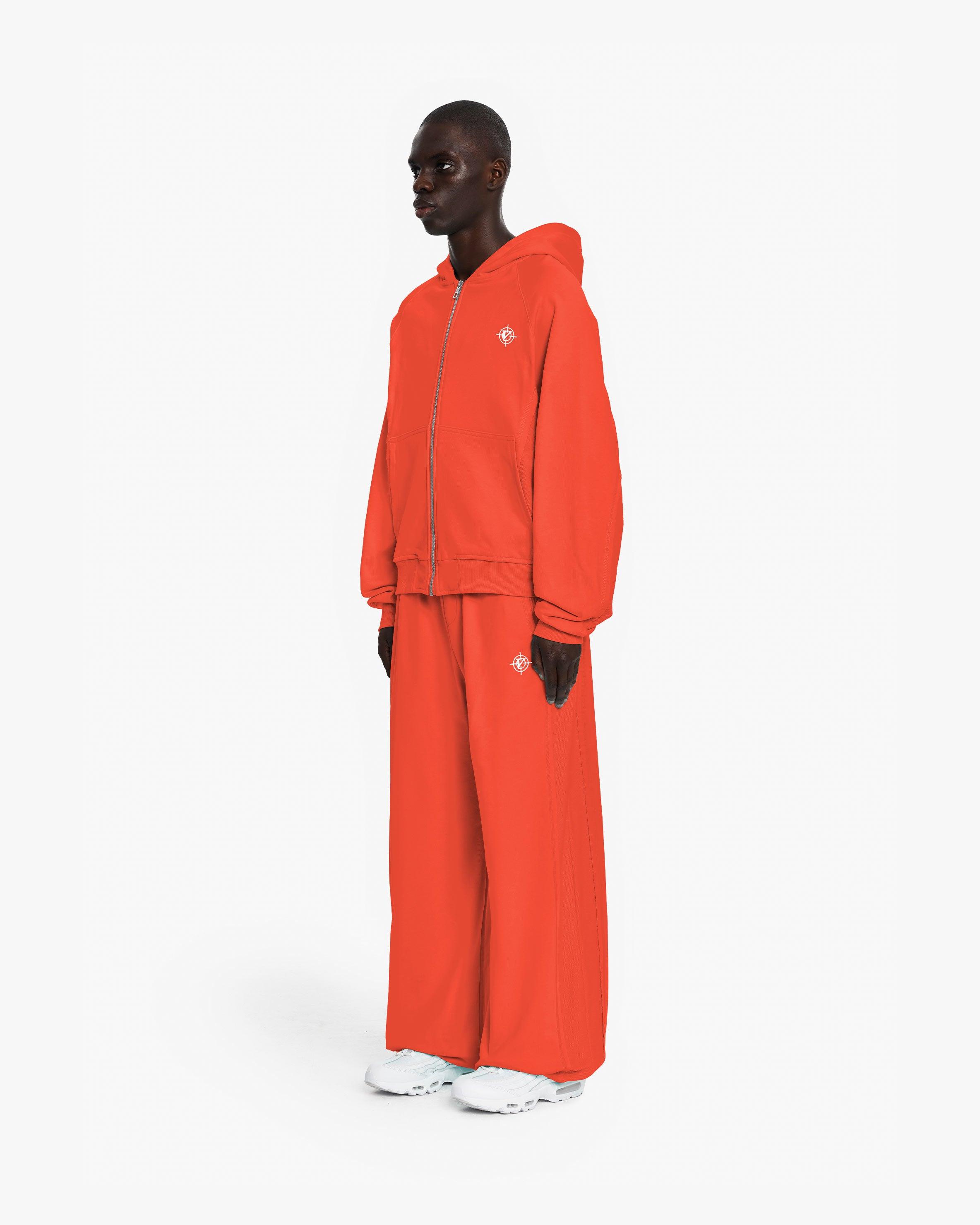 INSIDE OUT ZIP HOODIE STRAWBERRY