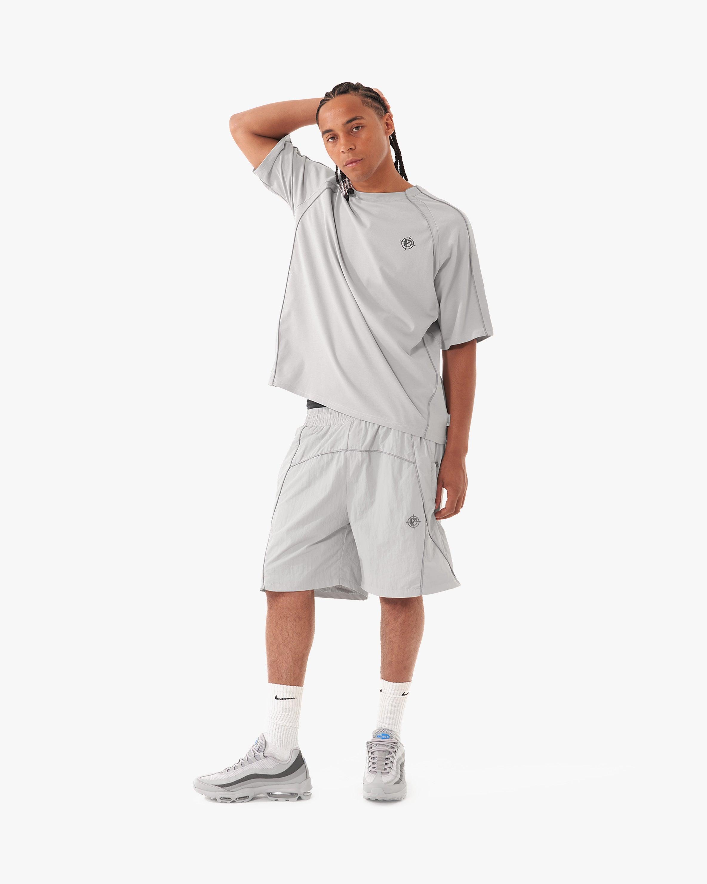 TRACK SHORTS GREY
