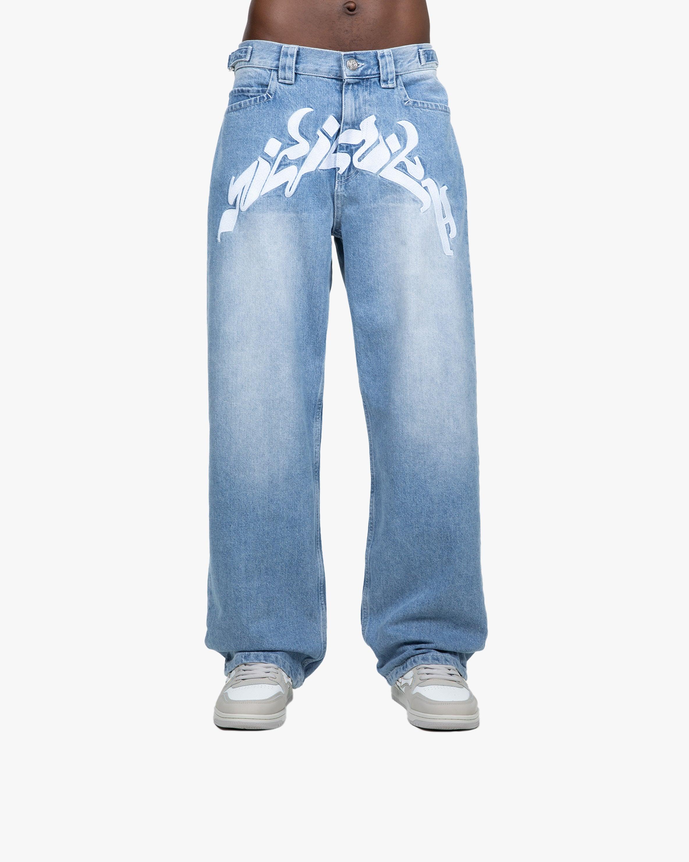 MIRAGE DENIM LIGHT BLUE / WHITE