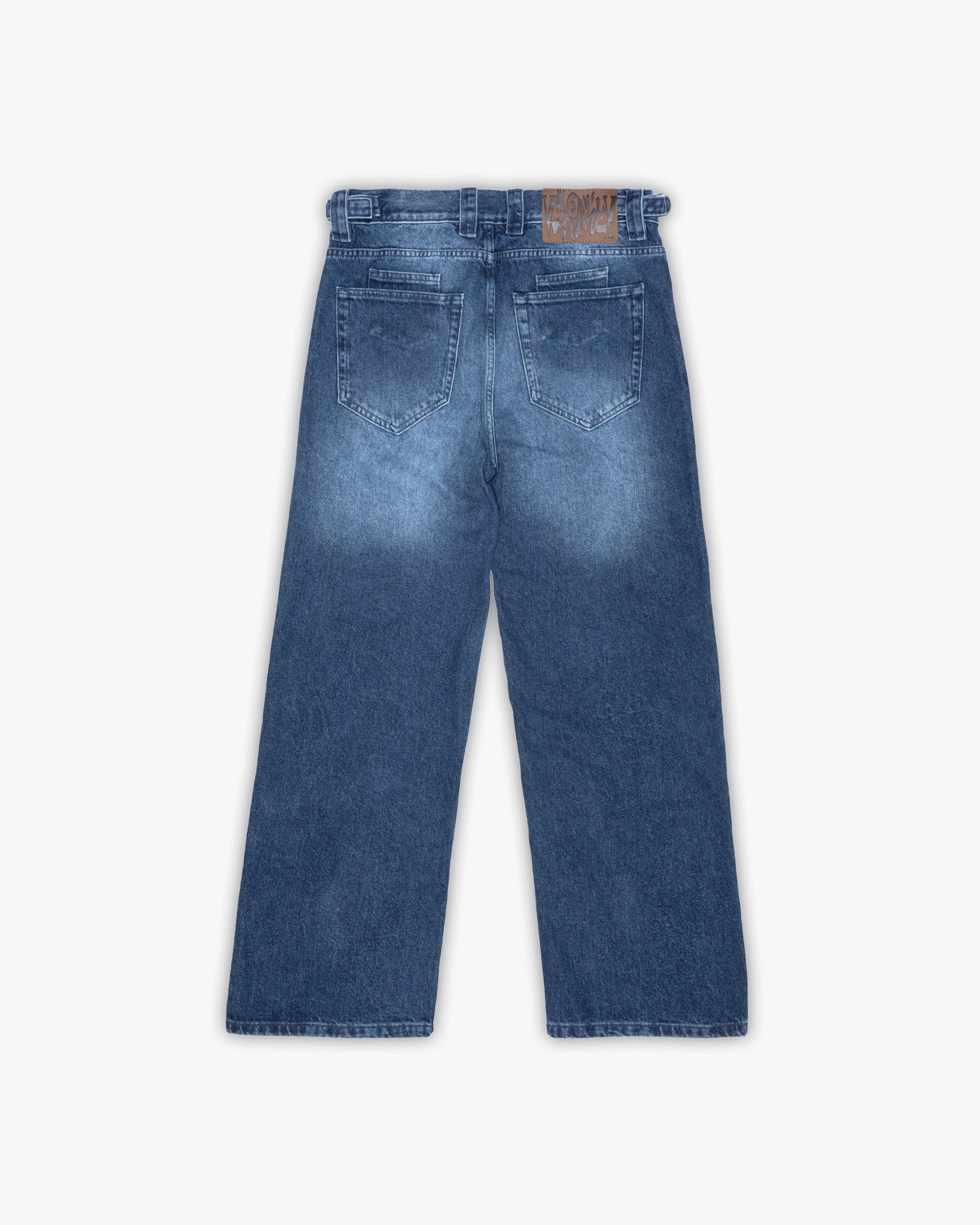 HAVOC DENIM DARK BLUE / TURQUOISE