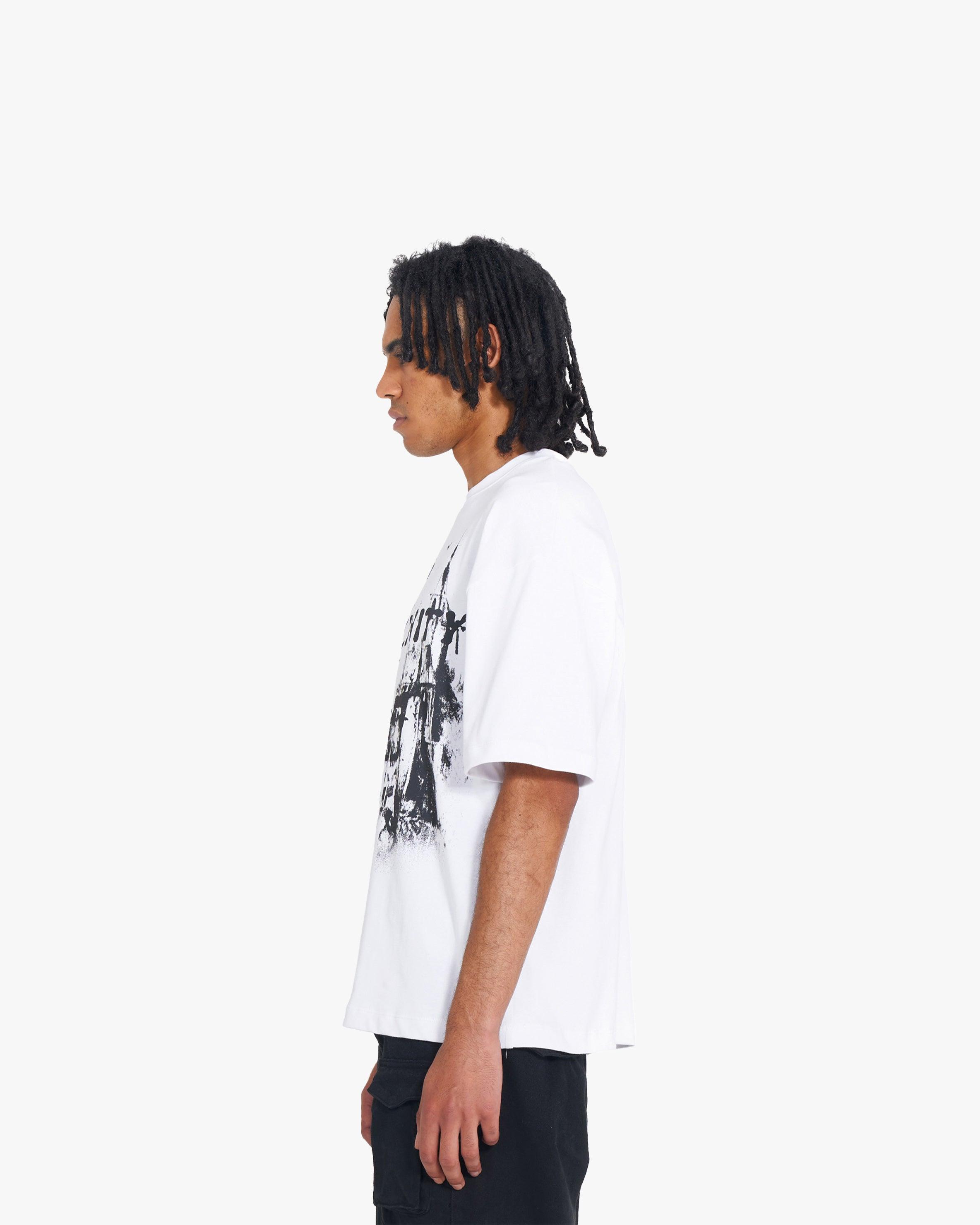 HAUNTED HOUSE TEE WHITE