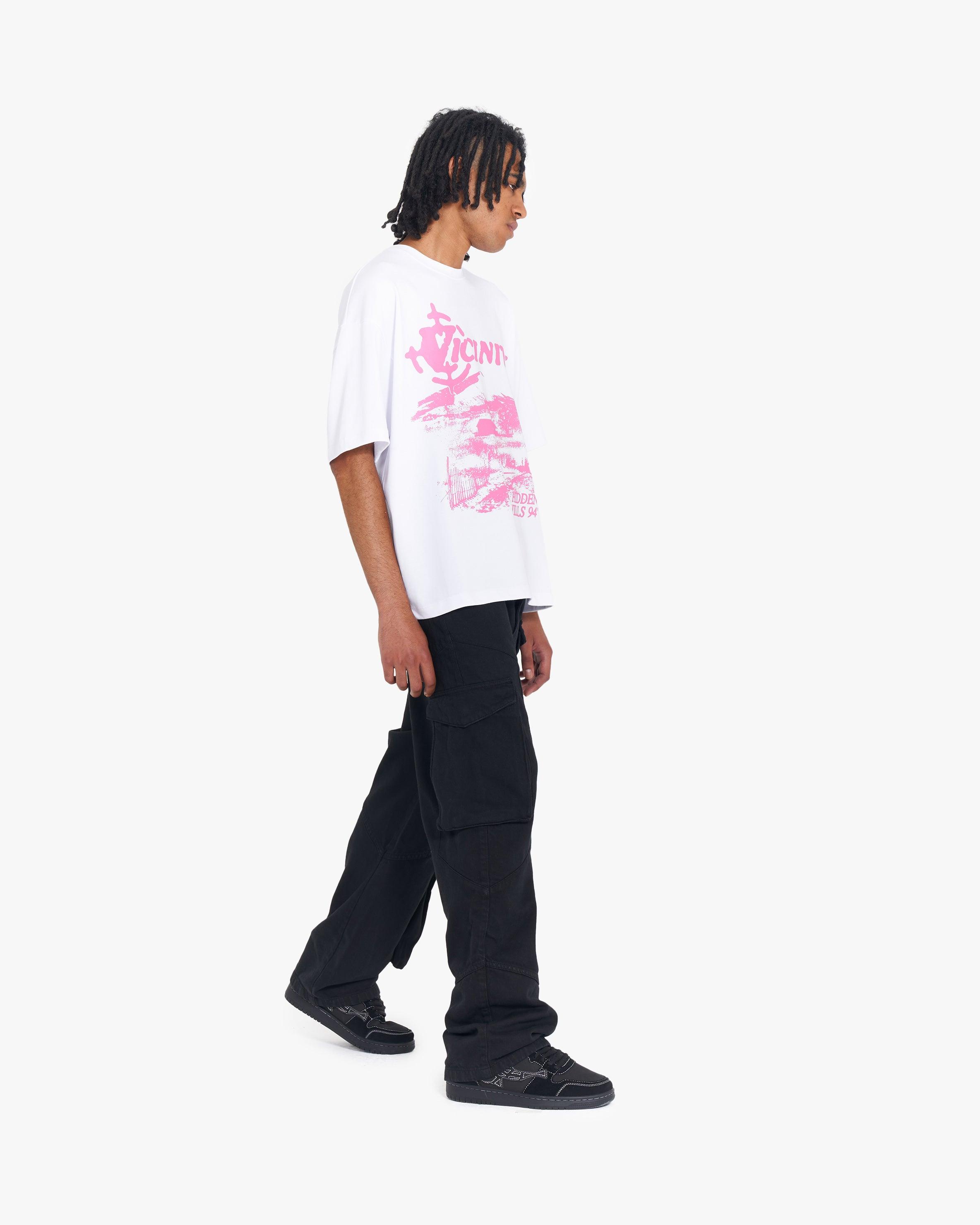 94 TEE PINK/WHITE