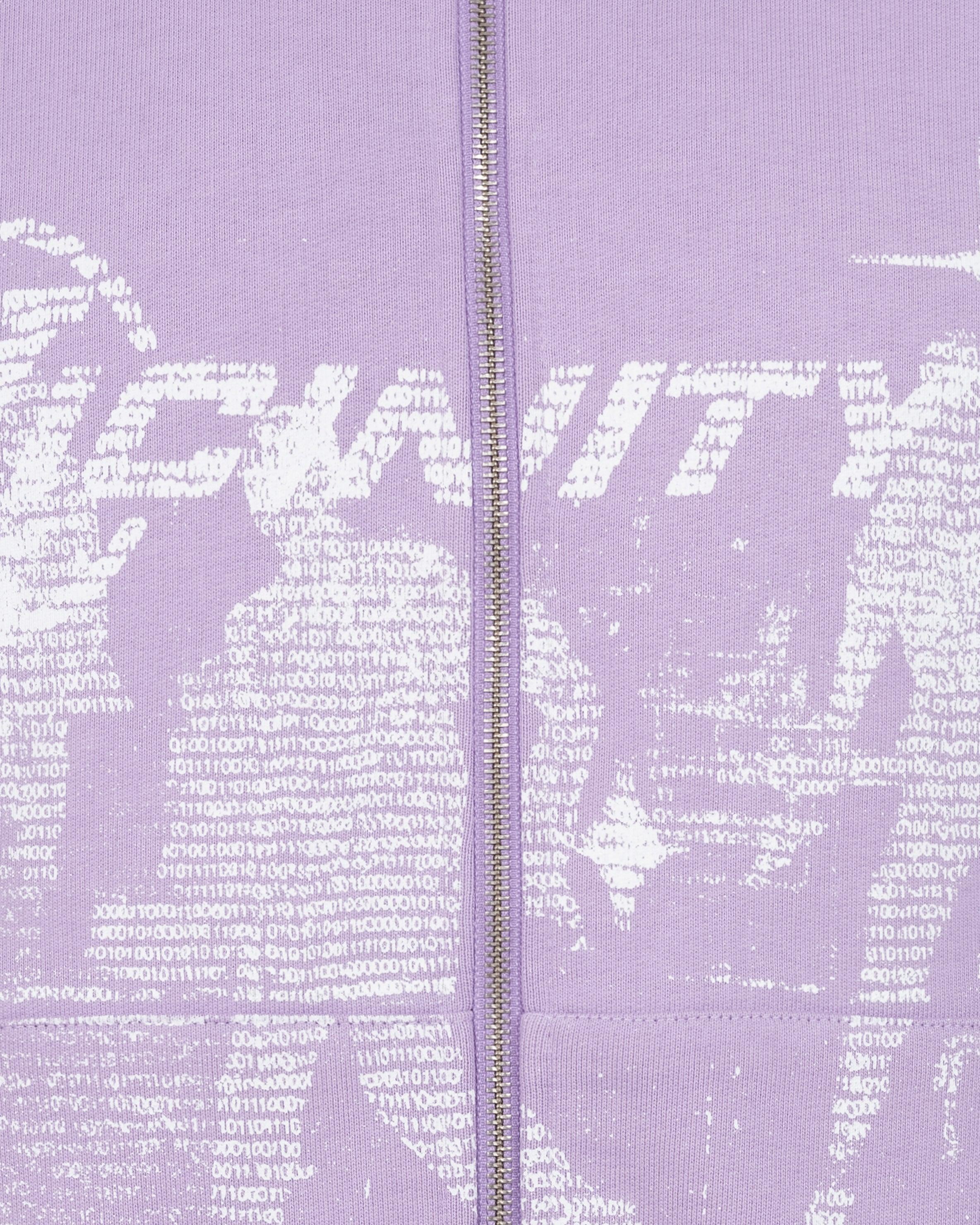 BINARY 2.0 ZIP HOODIE LAVENDER