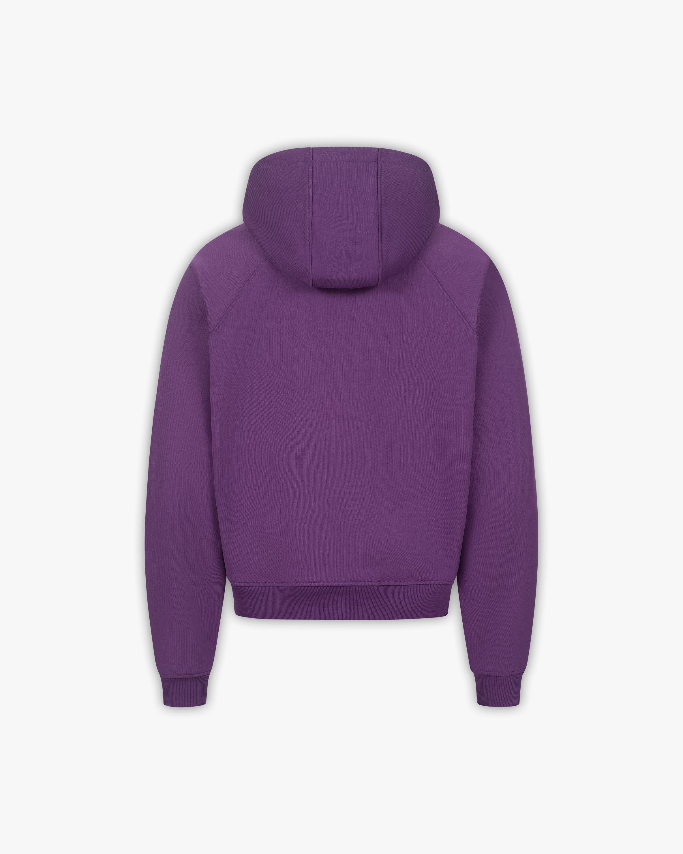 BINARY 2.0 ZIP HOODIE PURPLE