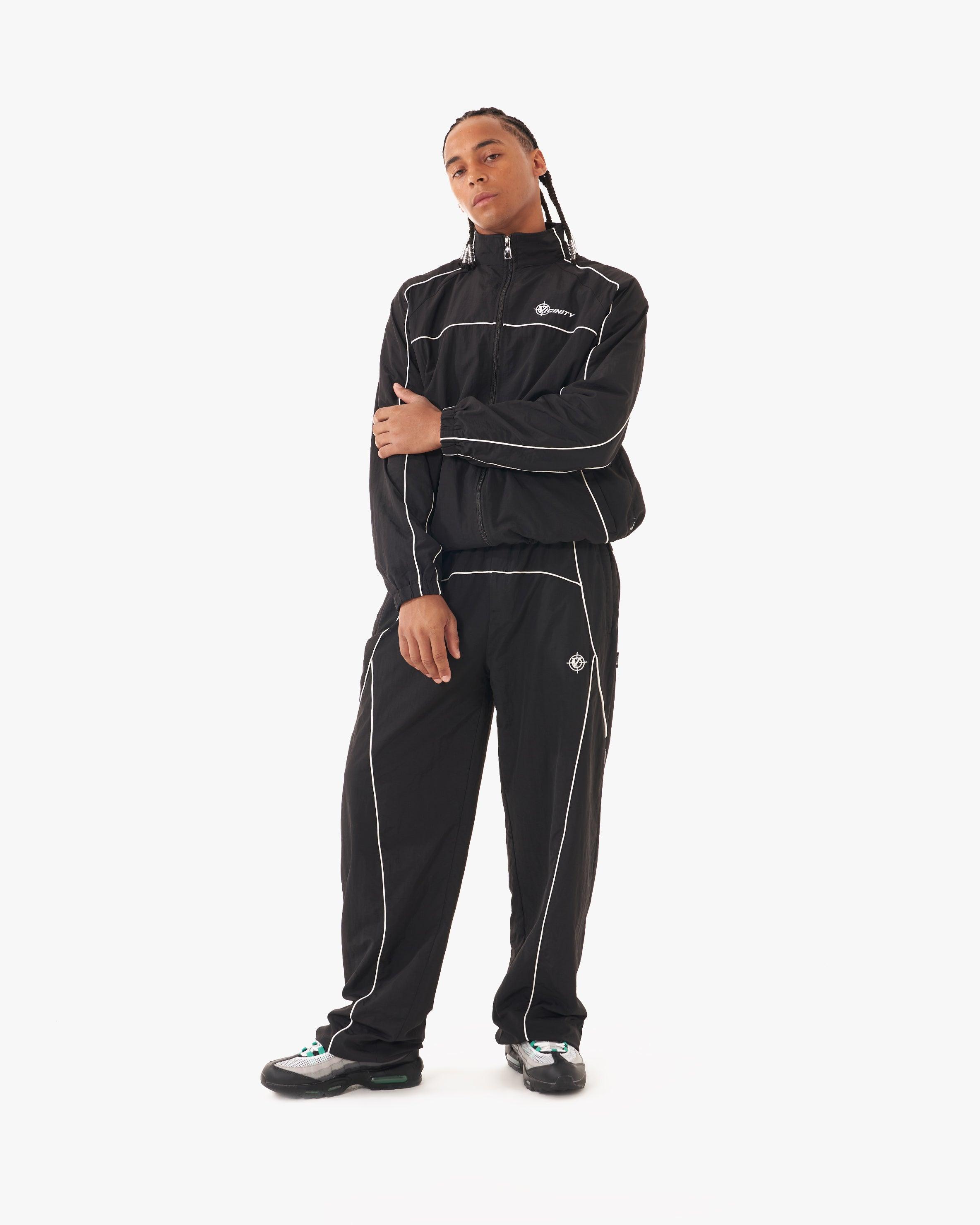 TRACK PANTS BLACK