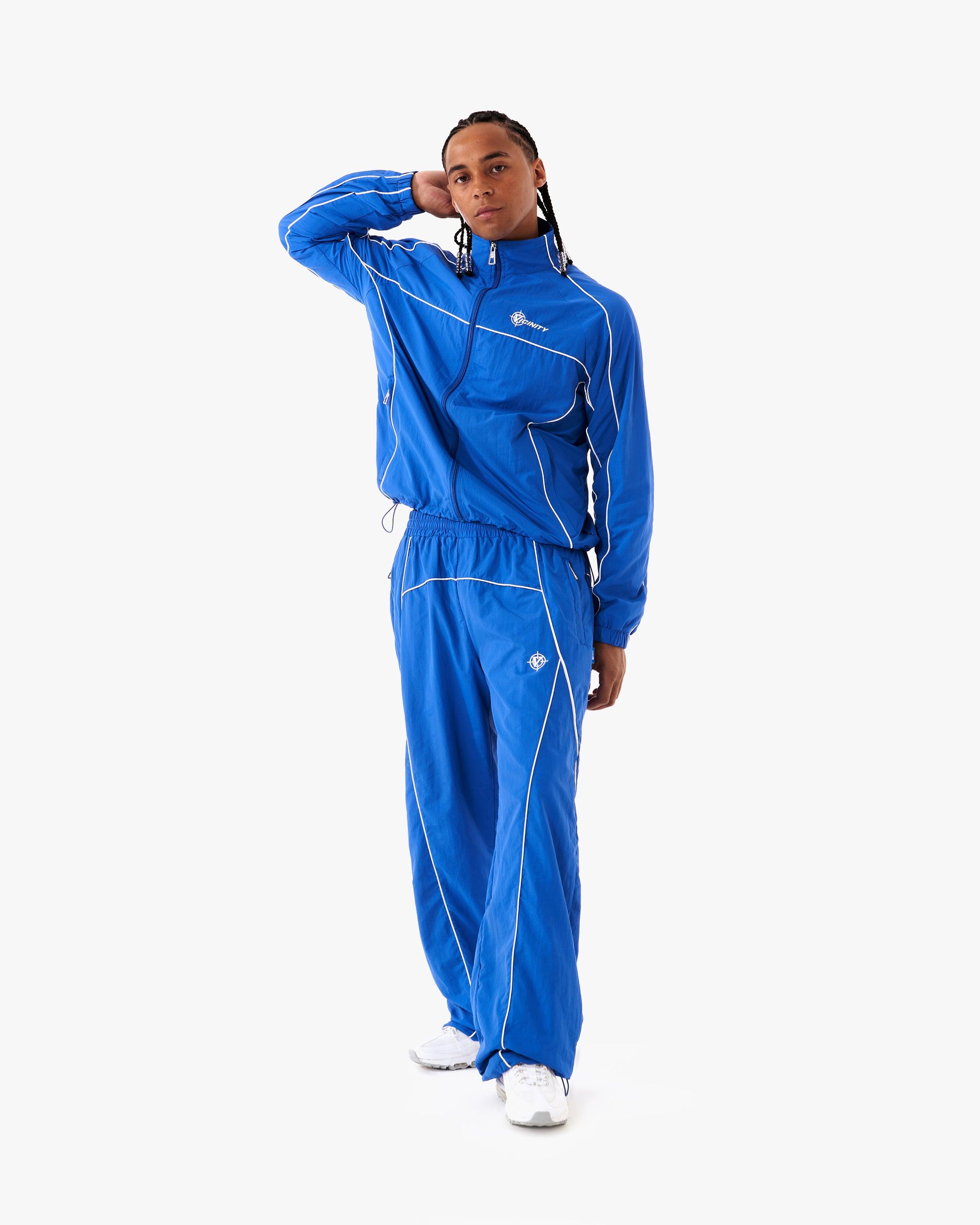 TRACK PANTS BLUE