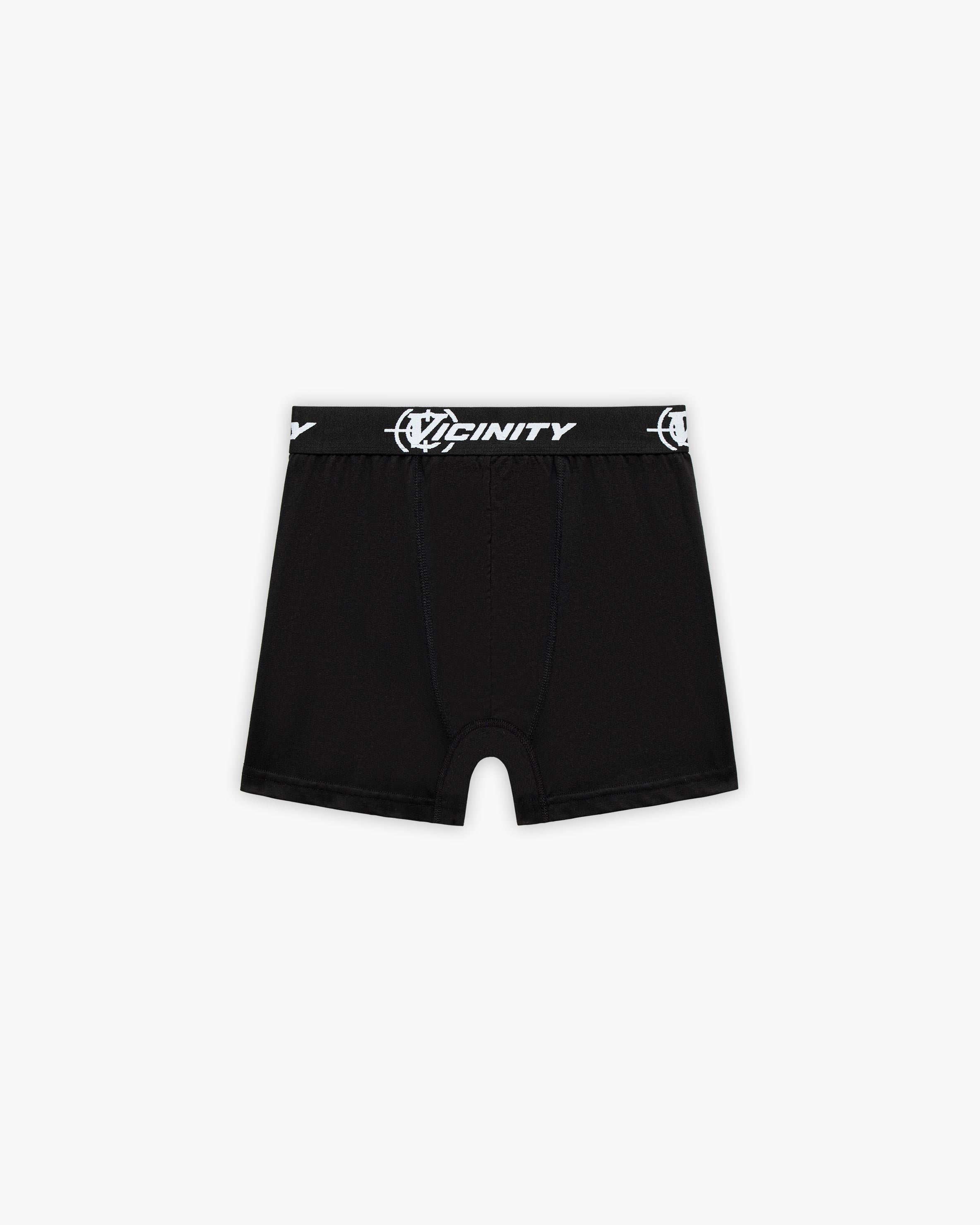 BOXERS DOUBLE PACK BLACK